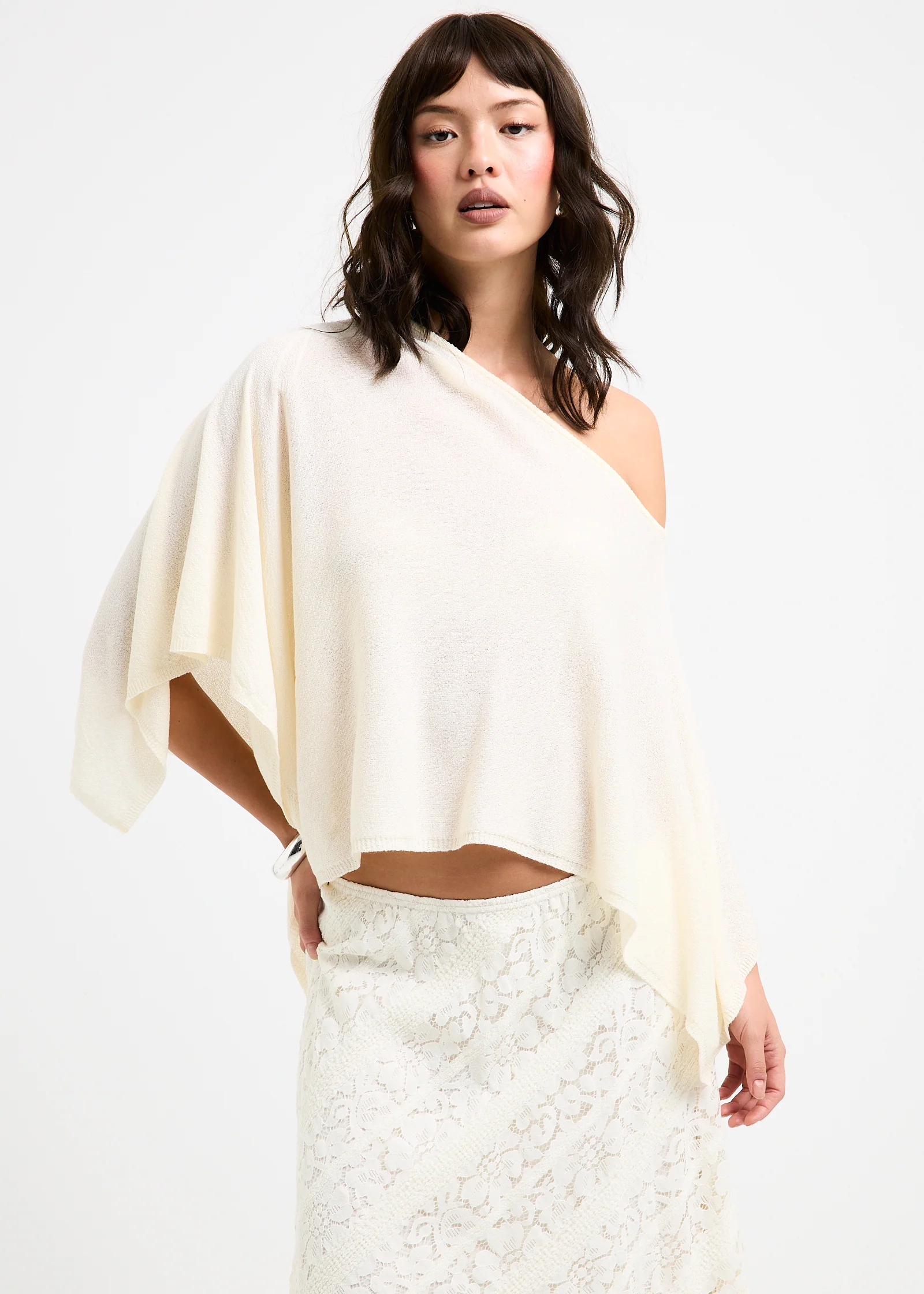 Alma Knit Poncho
