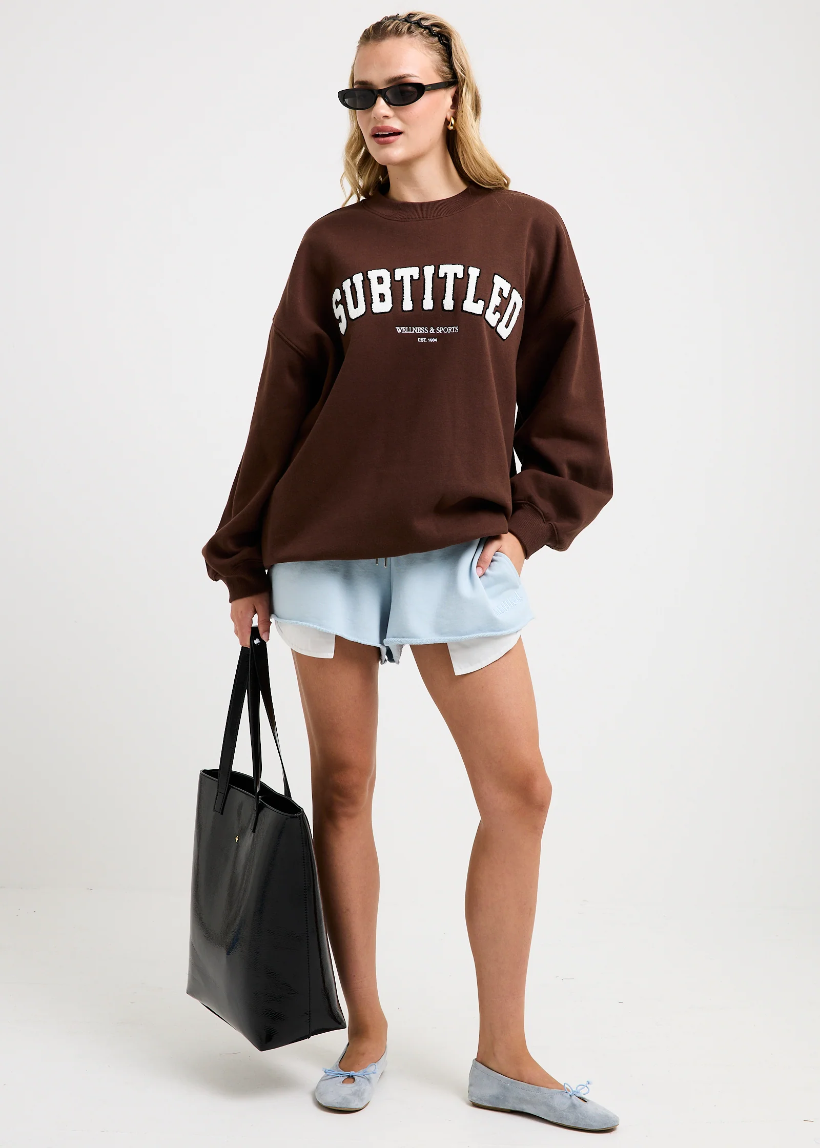 Aloha Cropped Fleece Shorts