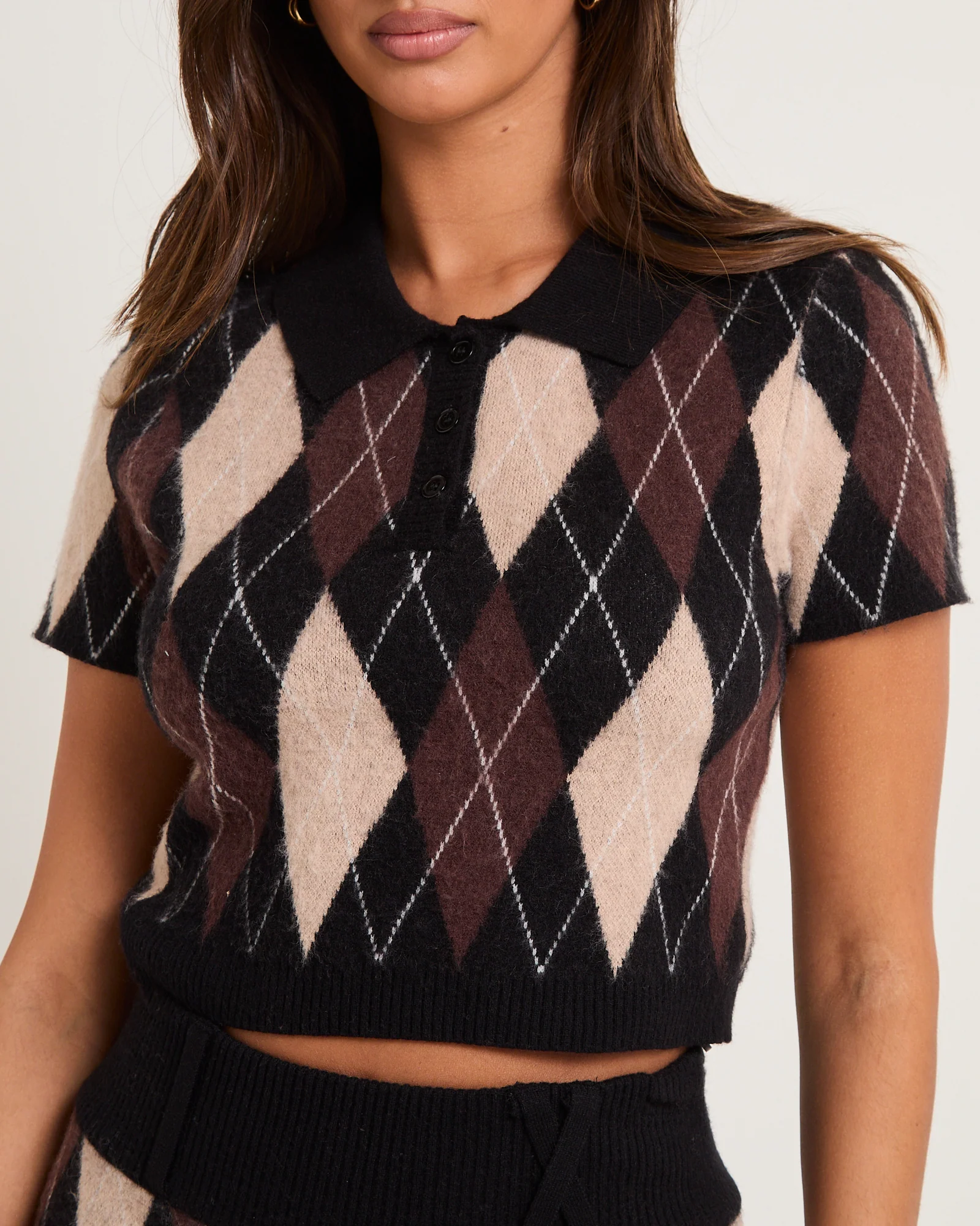 Amber Crop Polo Knit - Image 7