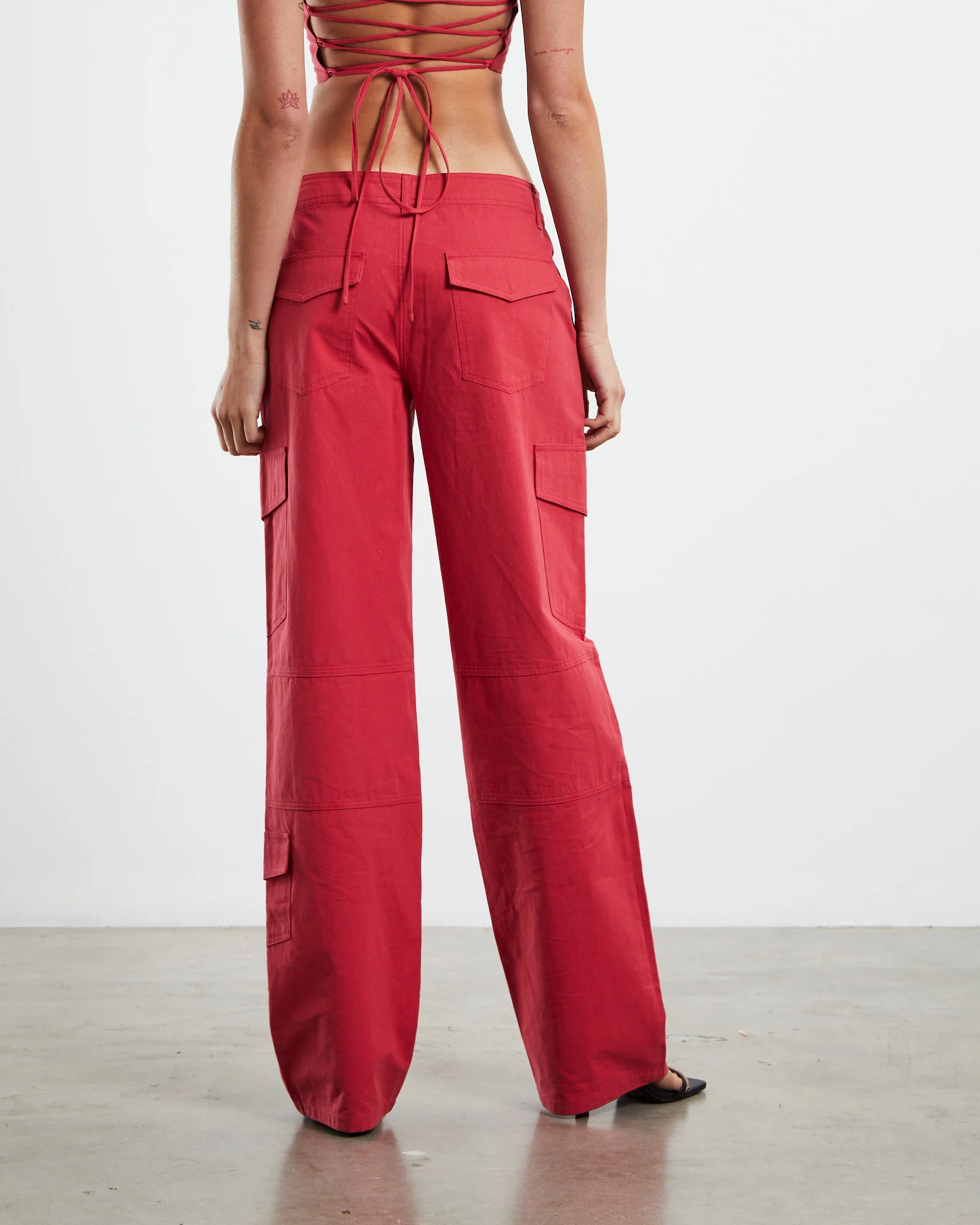 Amity Low Rise Cargo Pants - Image 2