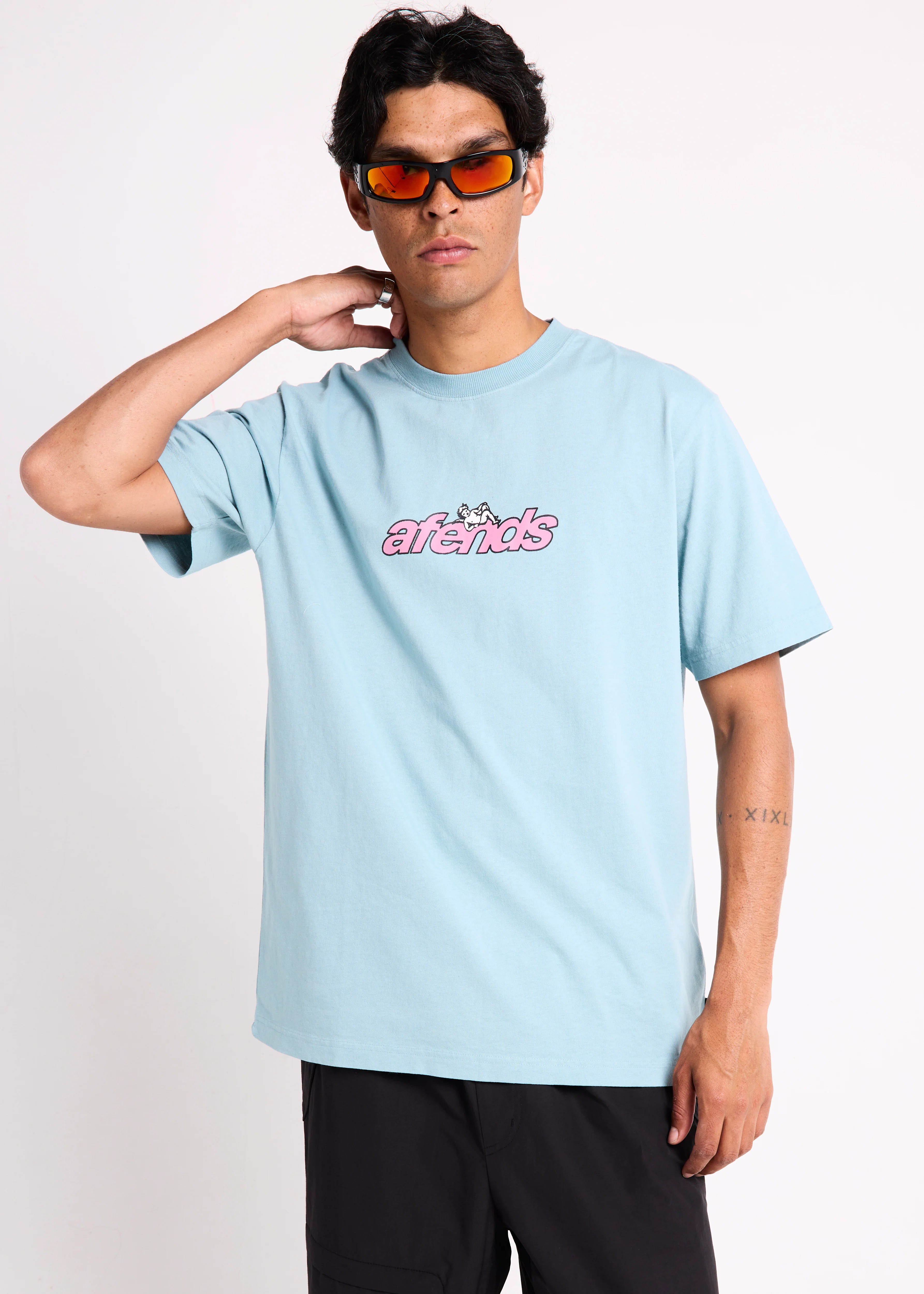Angel Boy Retro T-Shirt - Image 2