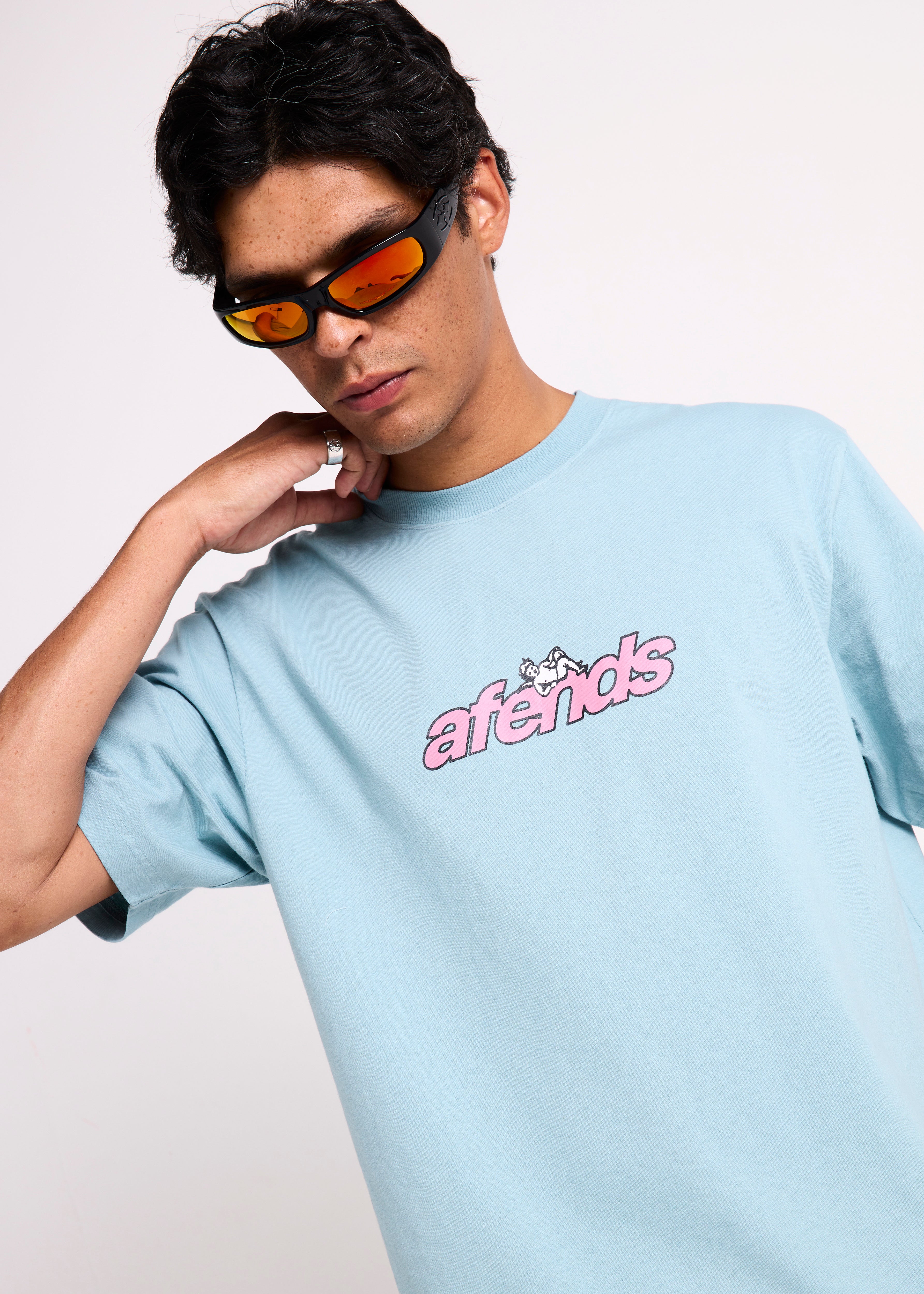 Angel Boy Retro T-Shirt - Image 5