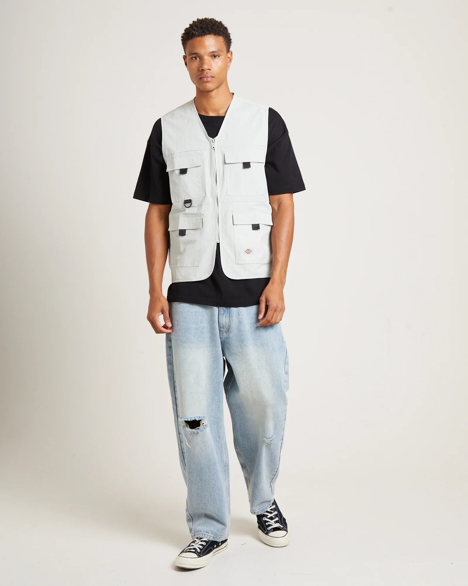 Angleton Vest in Pebble Grey - Image 3