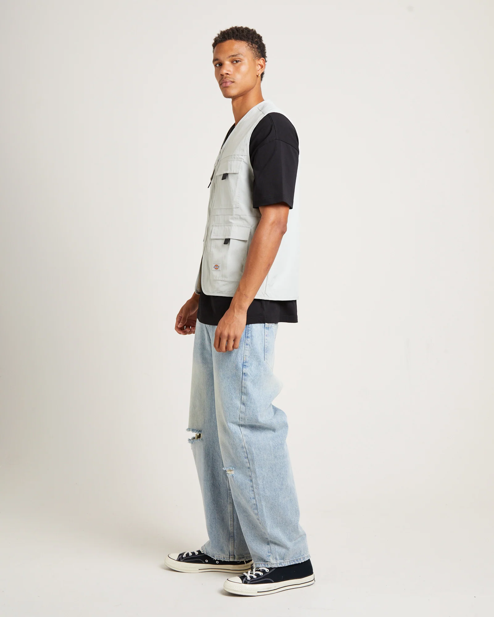 Angleton Vest in Pebble Grey - Image 4