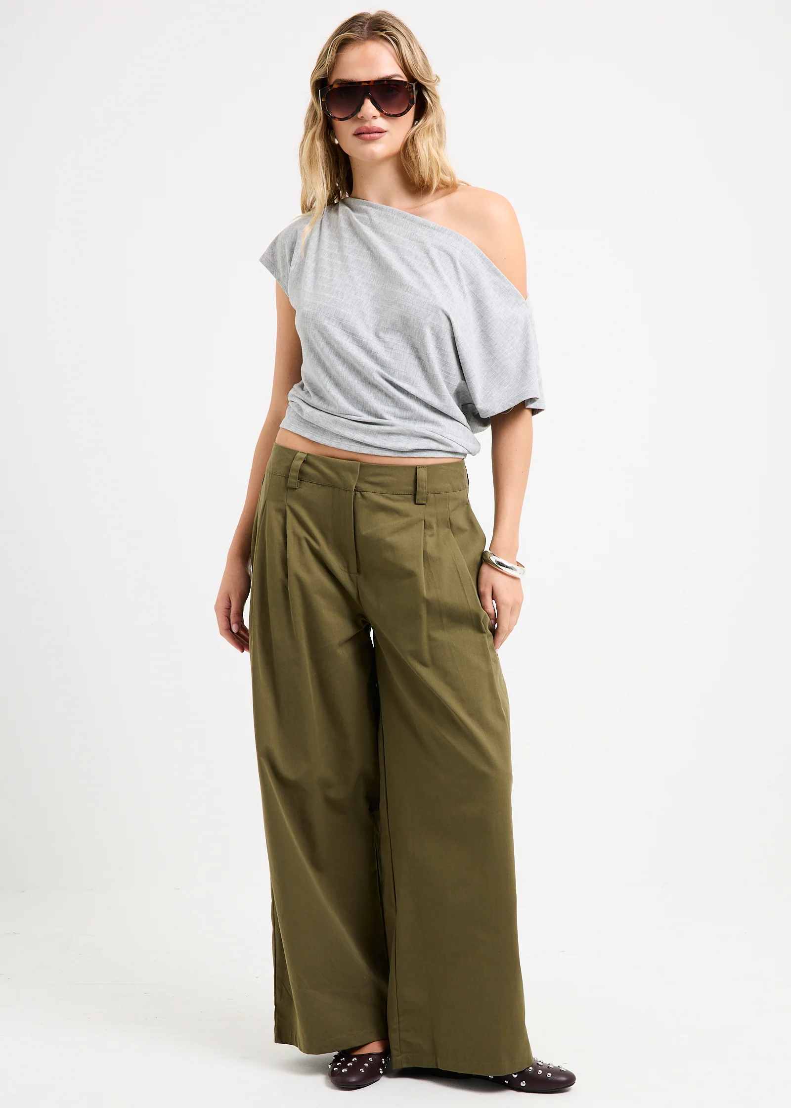 Annika Pleat Pants