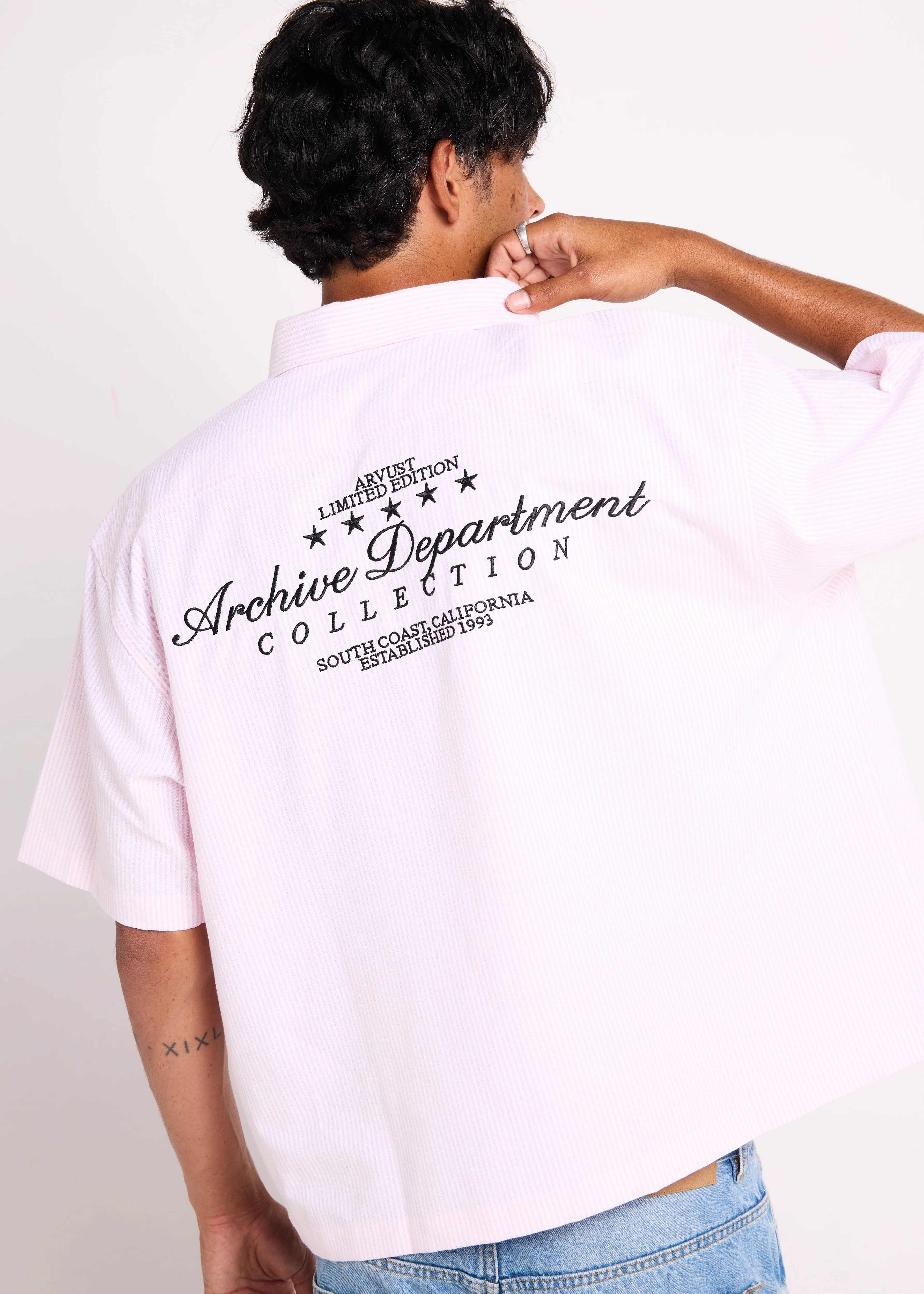 Archive Cropped Short Sleeve Shirt - Image 2