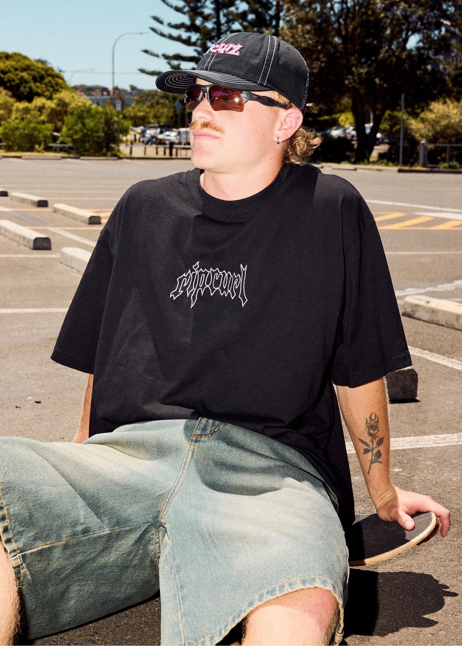 Archive Goth Embroidery T-Shirt
