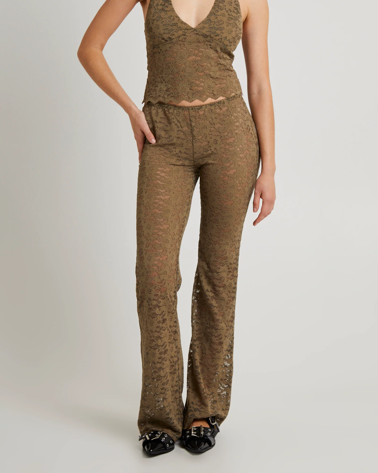 Aria Stretch Lace Pants
