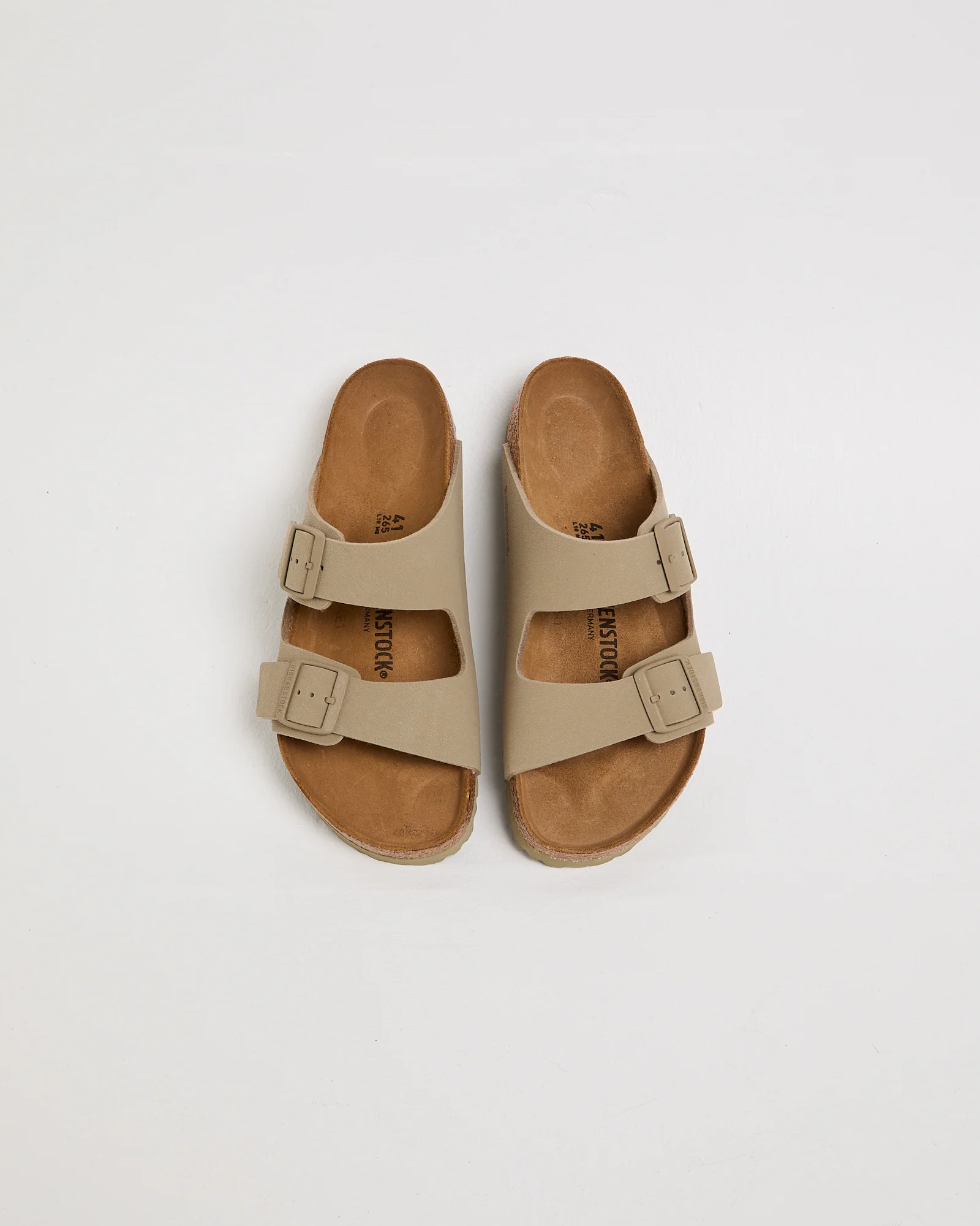 Arizona Faded Khaki Birko-Flor Sandals - Image 5