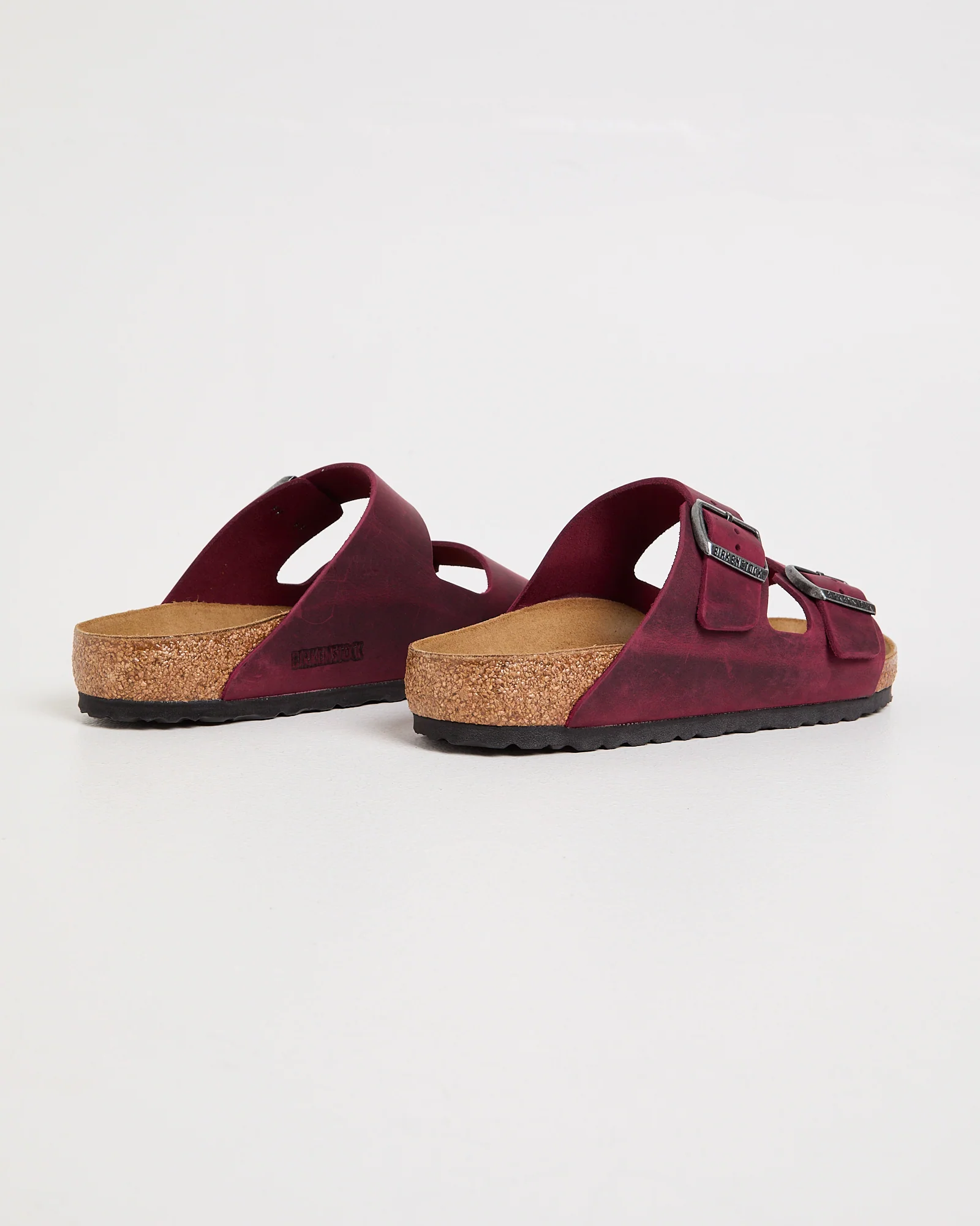Arizona Oiled Leather Sandals Zinfandel - Image 5