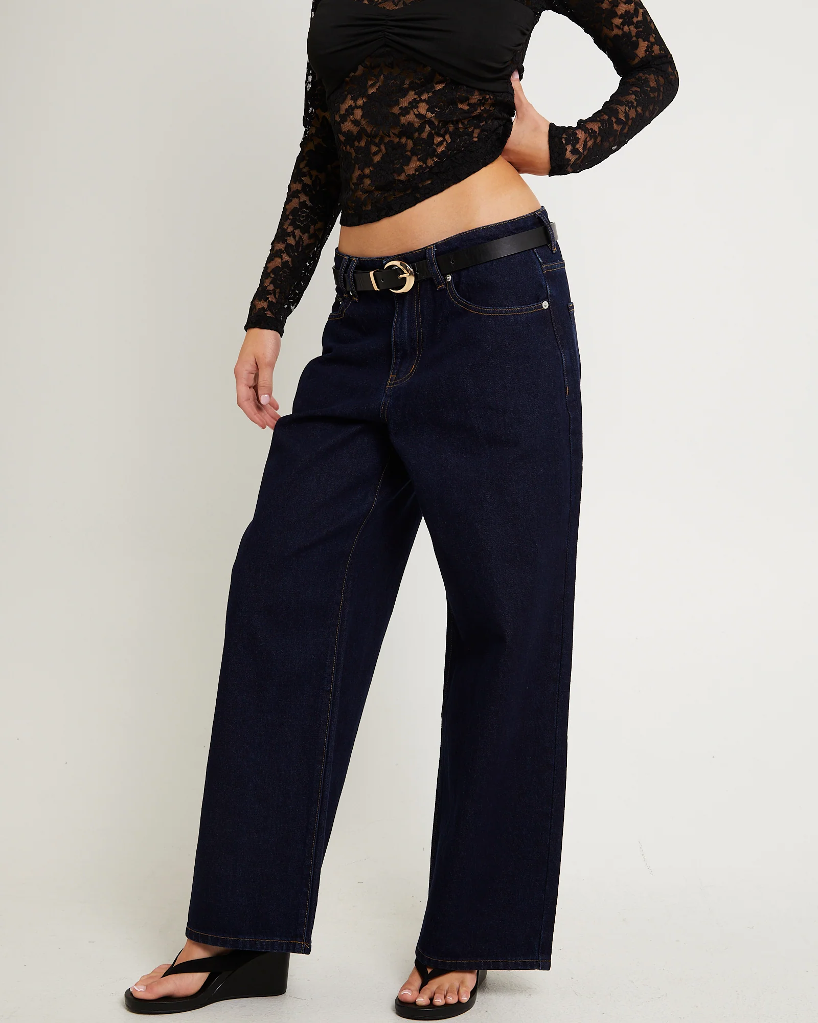 Astro Mega Baggy Denim Jeans - Image 4