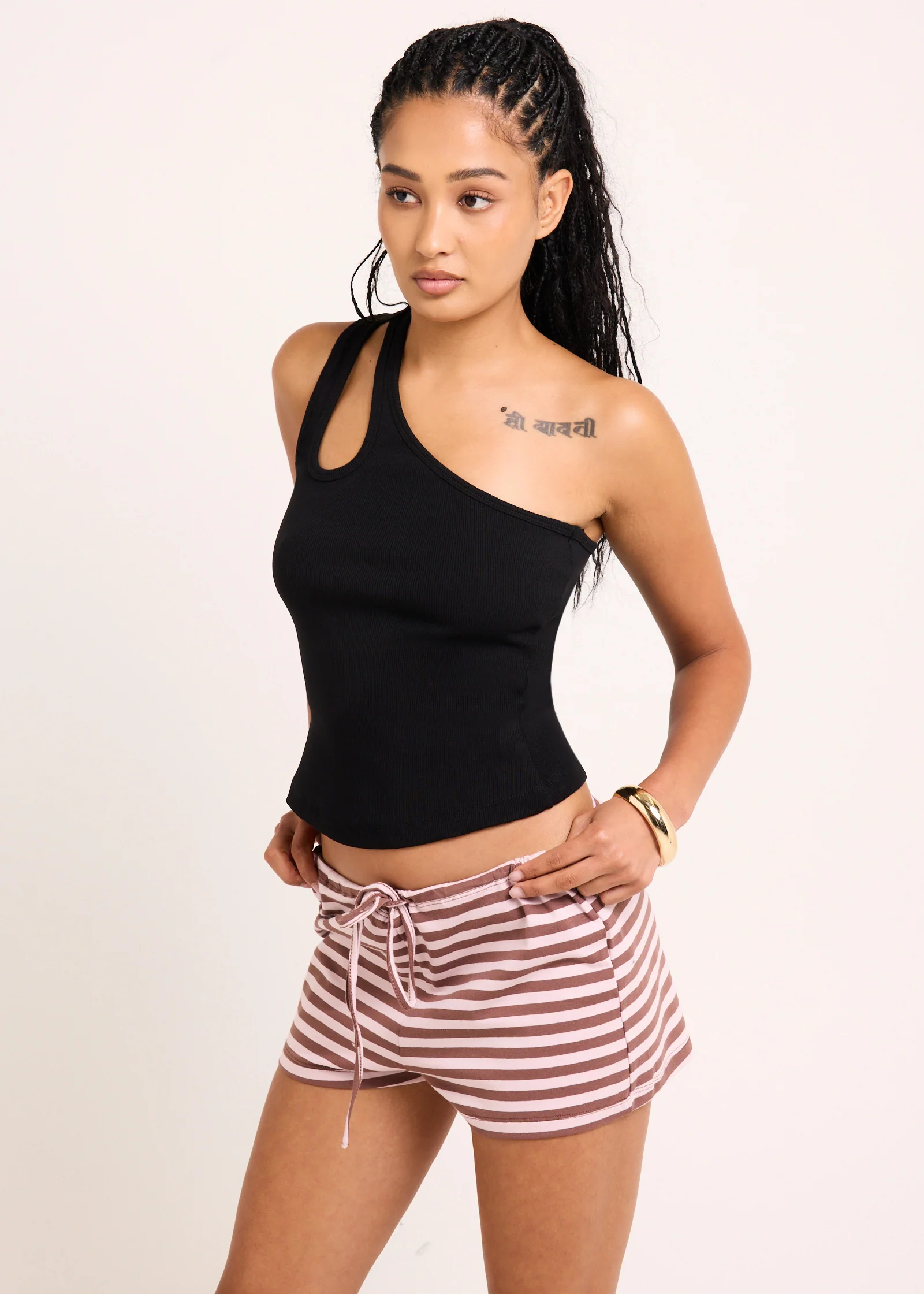 Asym Rib Cami - Image 4
