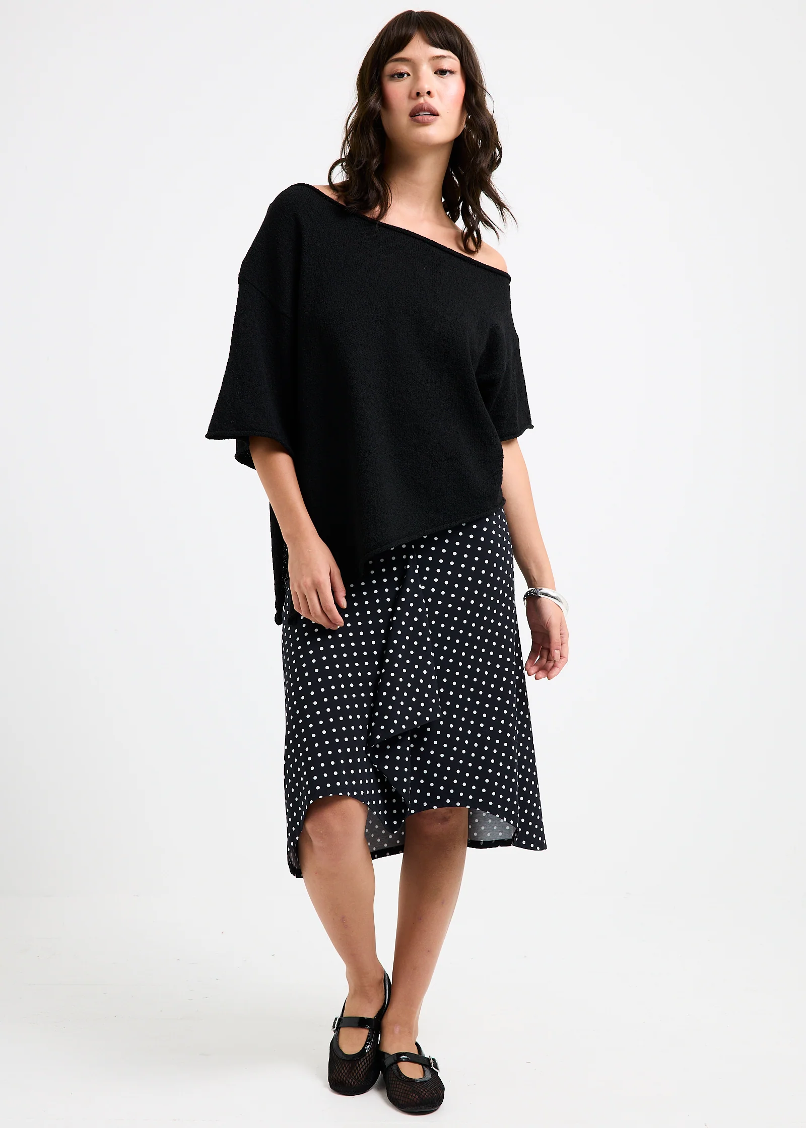 Asymmetric Knit Top