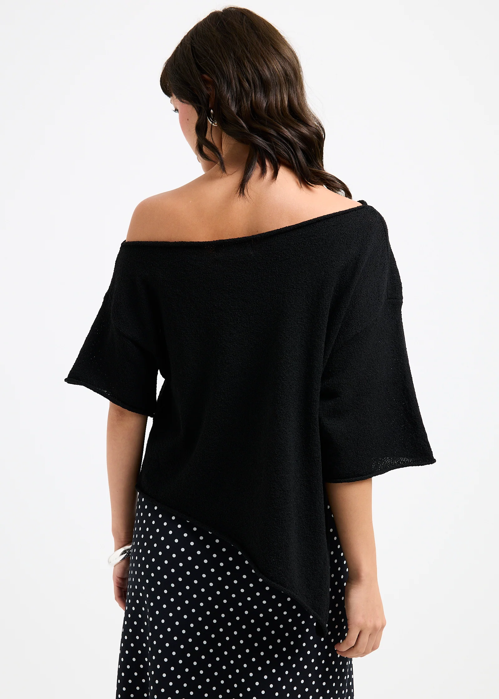 Asymmetric Knit Top - Image 3