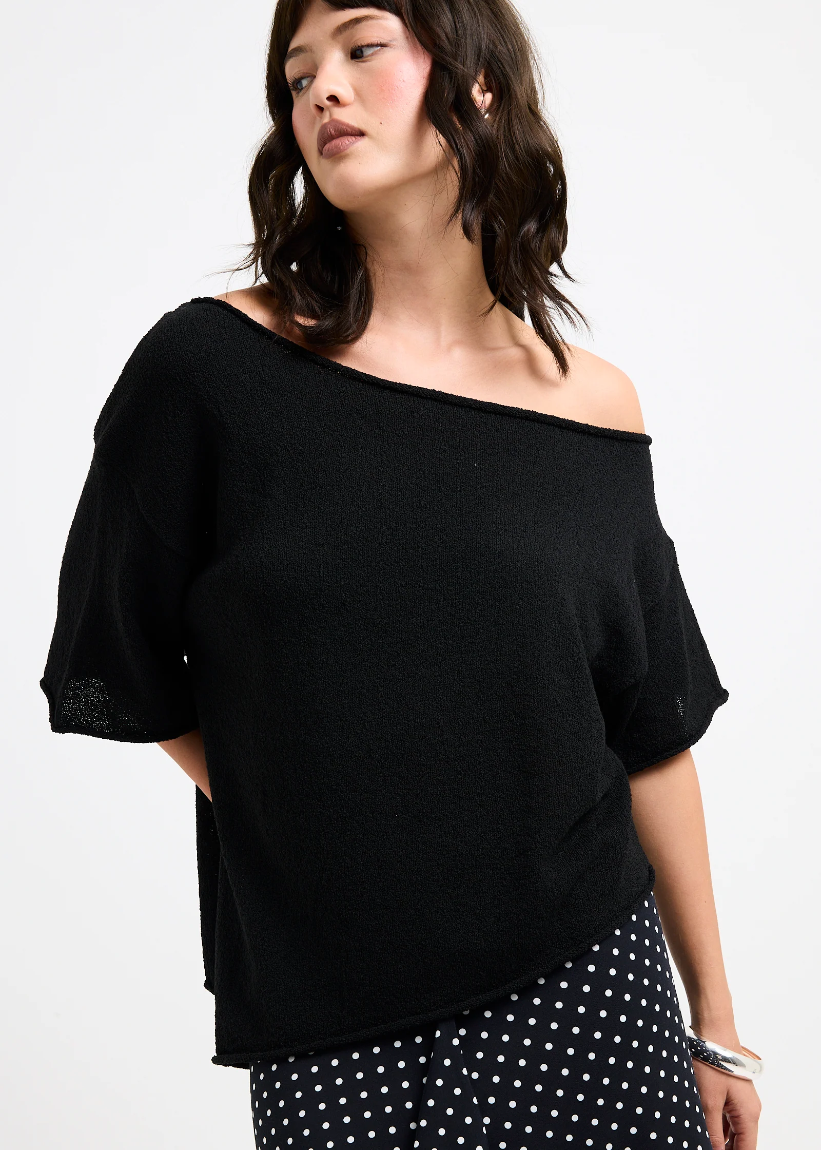 Asymmetric Knit Top - Image 5