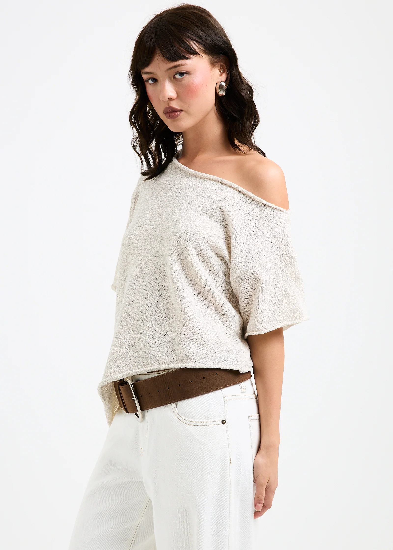 Asymmetric Knit Top - Image 4