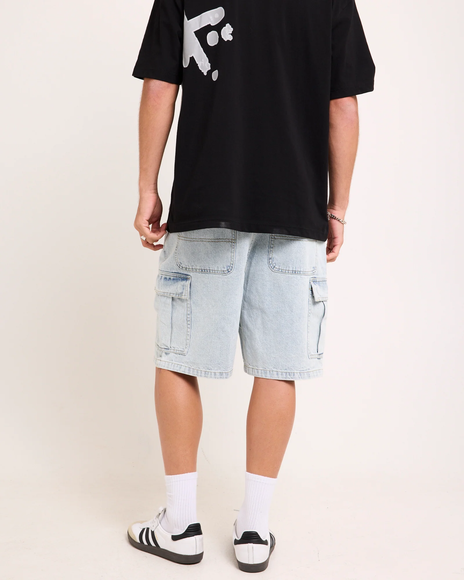 Auckland Cargo Denim Jorts - Image 4