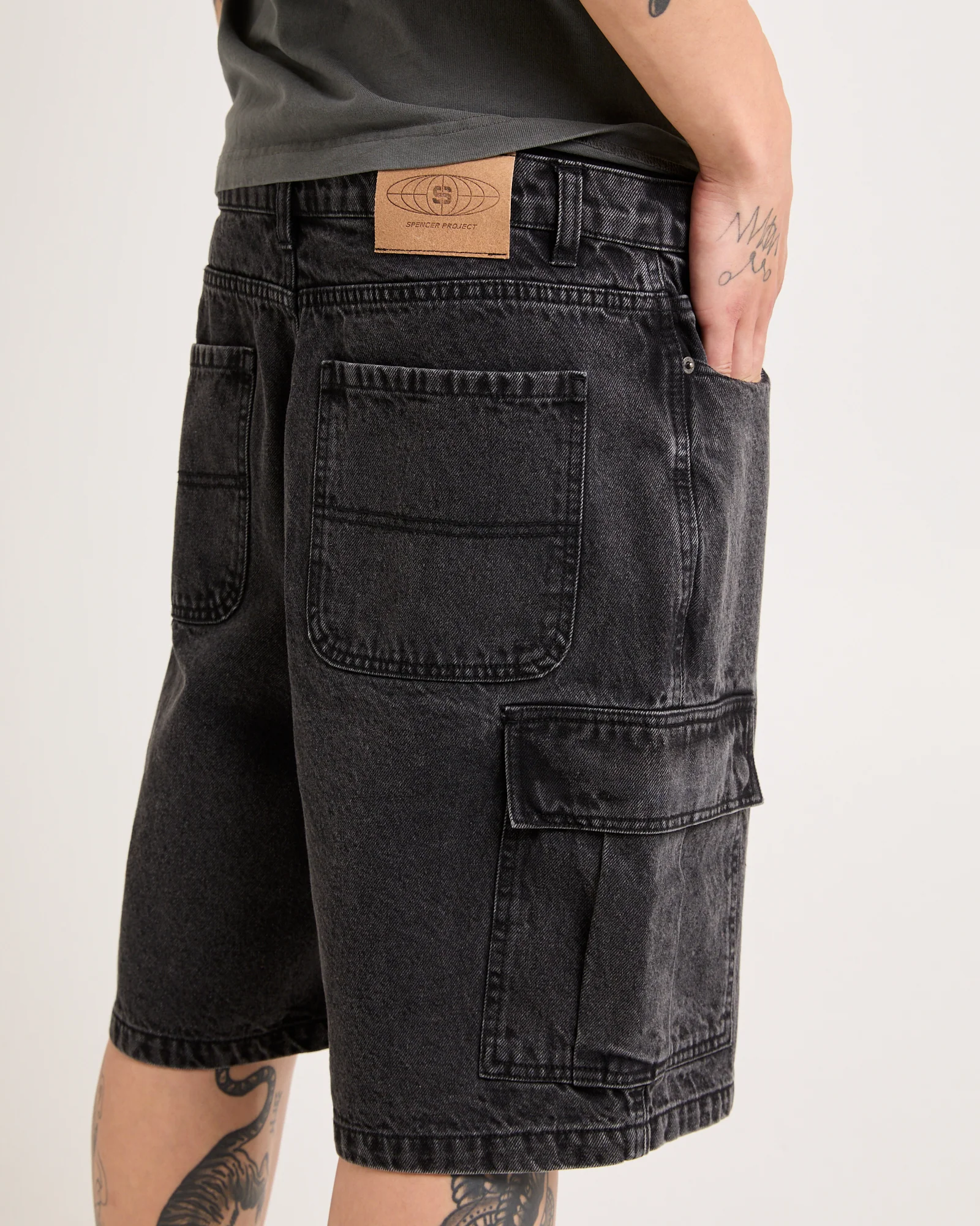 Auckland Cargo Denim Jorts - Image 5