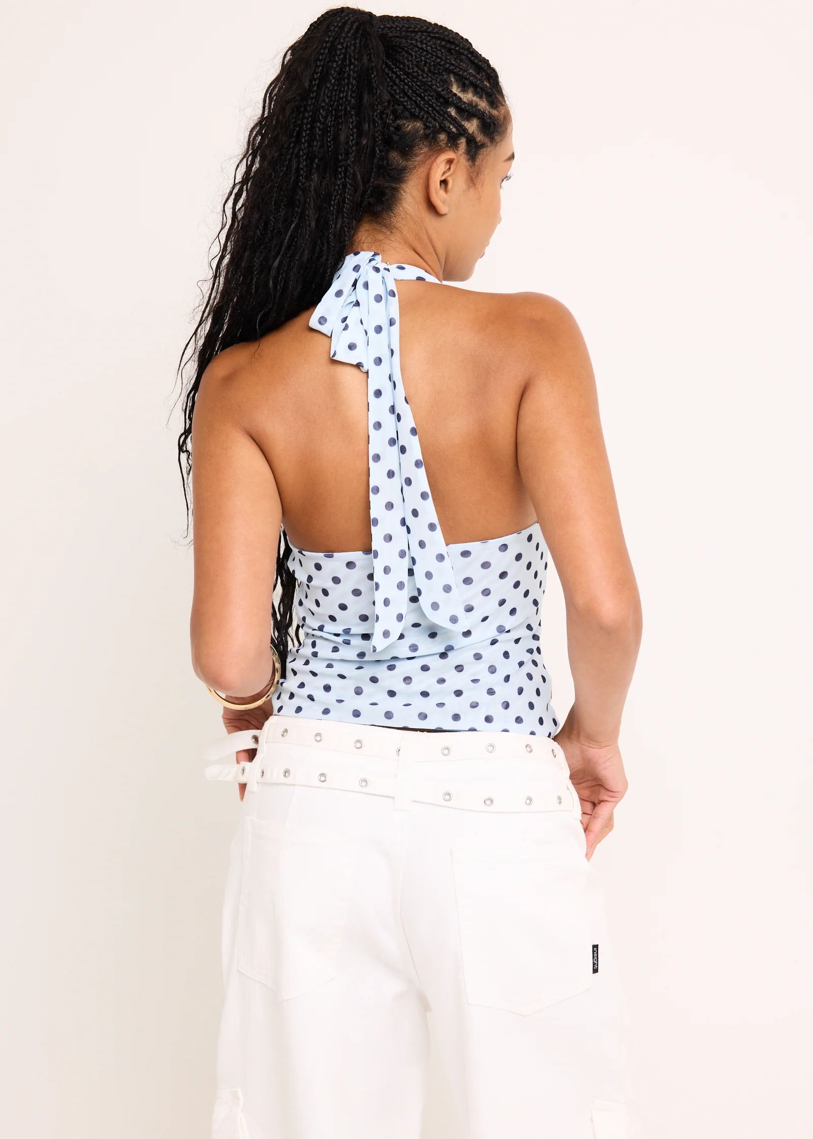 Ava Slinky Plunge Top - Image 2