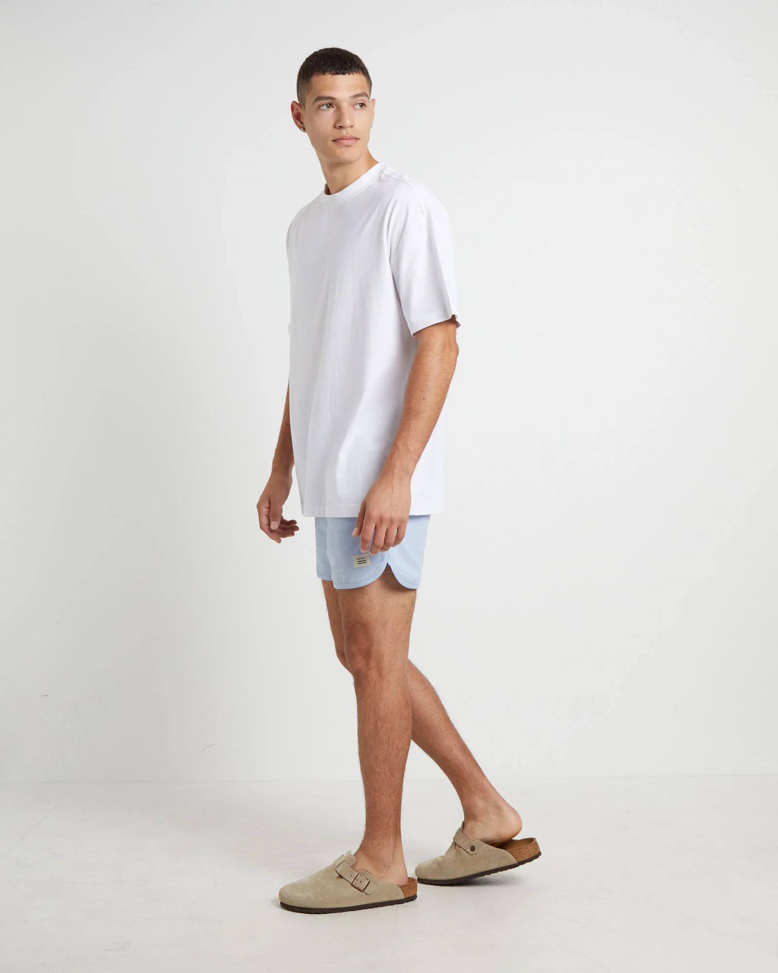 Avalon Volley Boardshorts in Blue - Image 4
