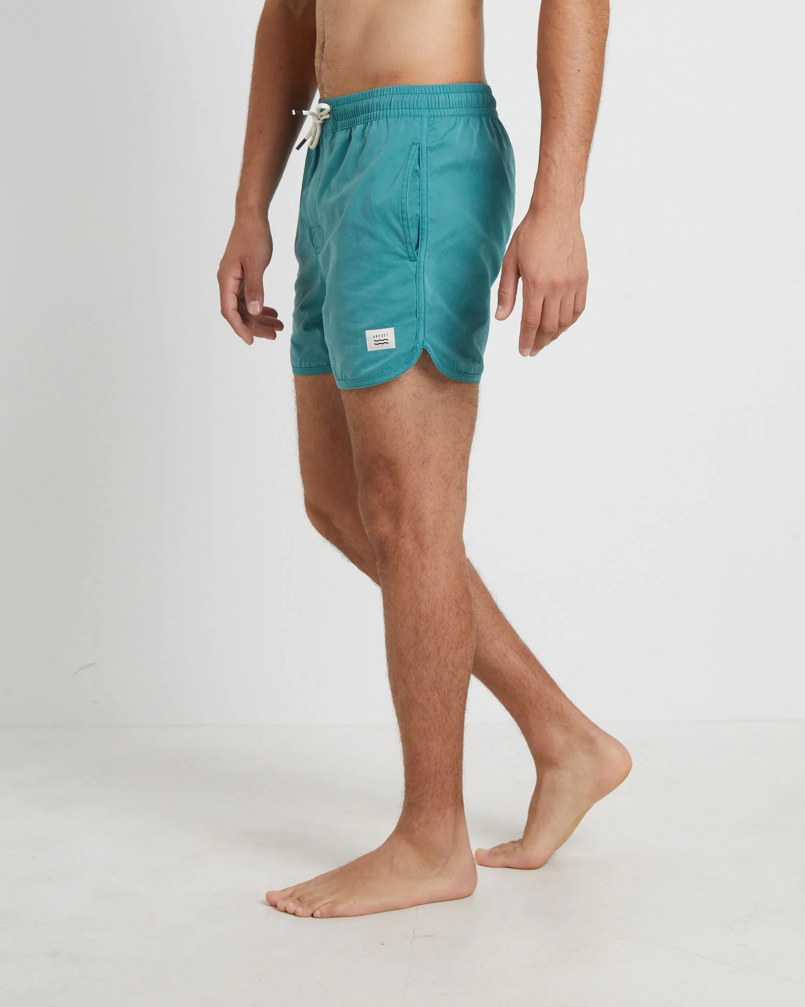 Avalon Volley Boardshorts in Green - Image 3