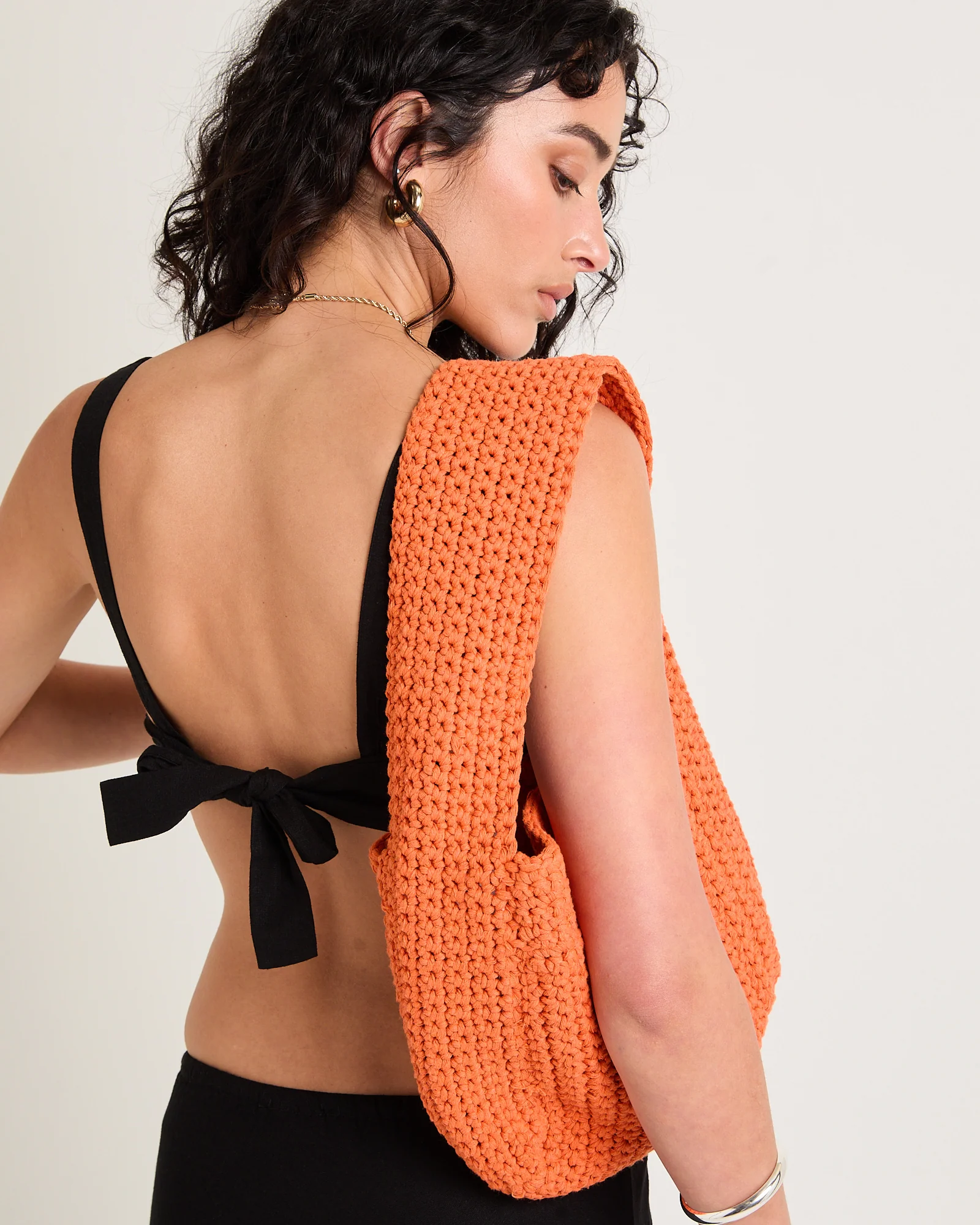 Ayra Crochet Shoulder Bag - Image 3