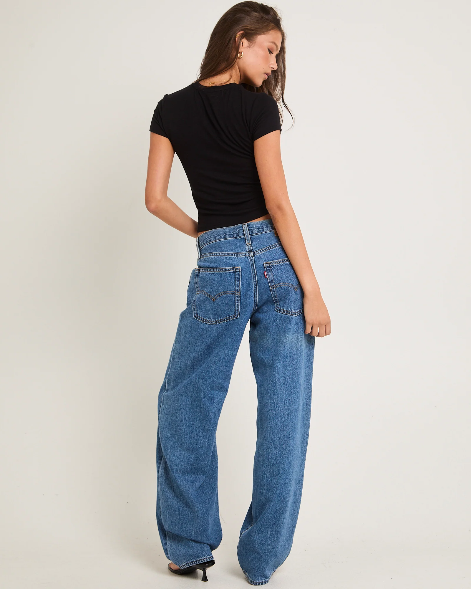 Levis Baggy Dad Denim Jeans - Image 2