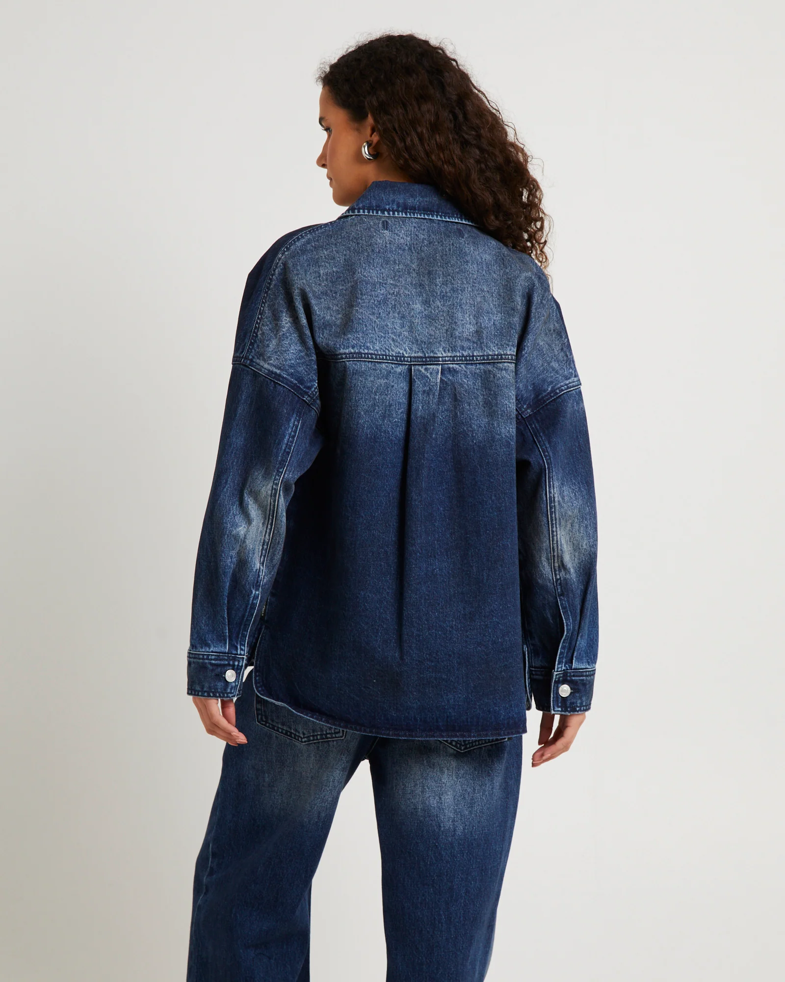 Baker Denim Over Shirt - Image 2