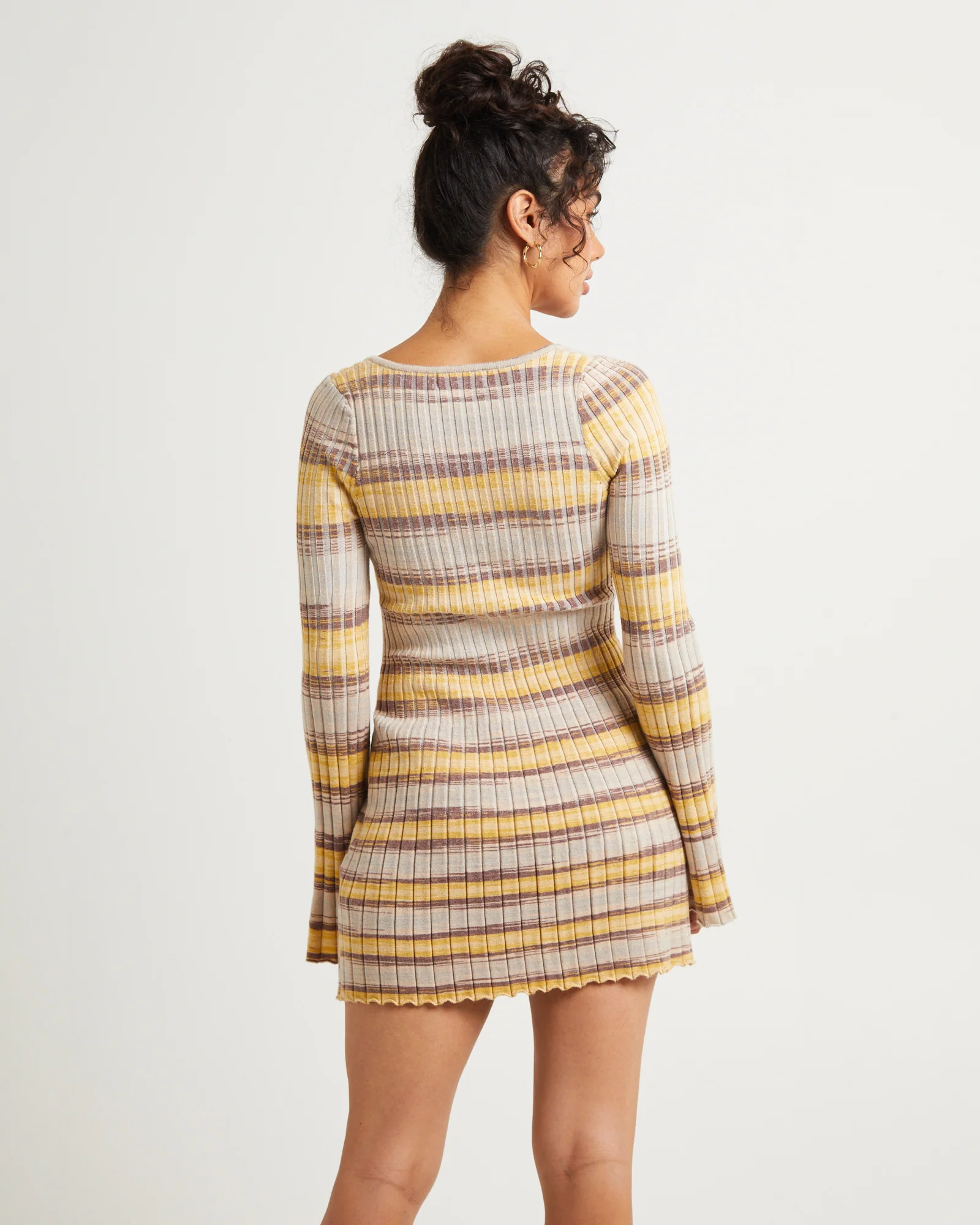 Bambi Stripe Knit Mini Dress - Image 2