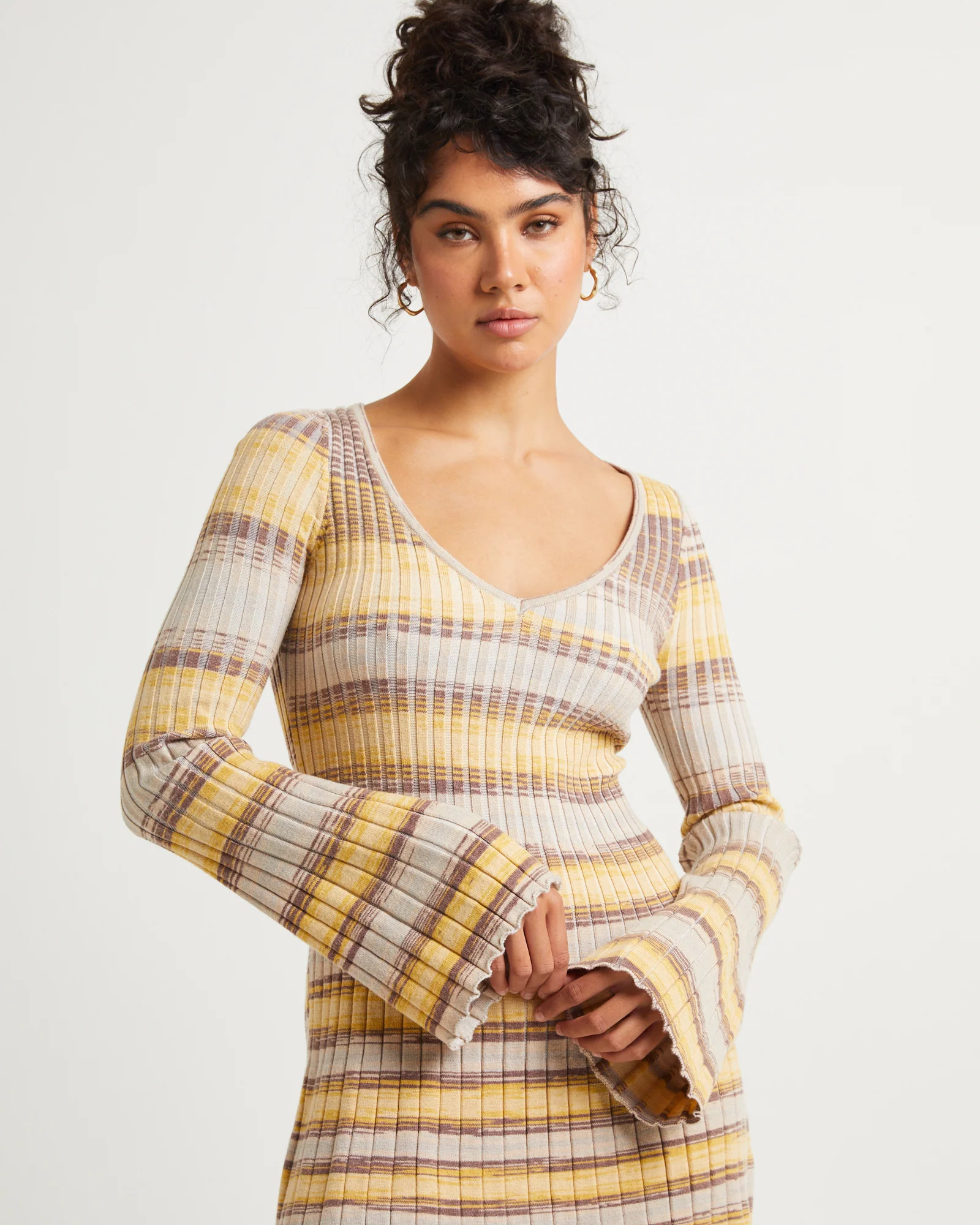 Bambi Stripe Knit Mini Dress - Image 5