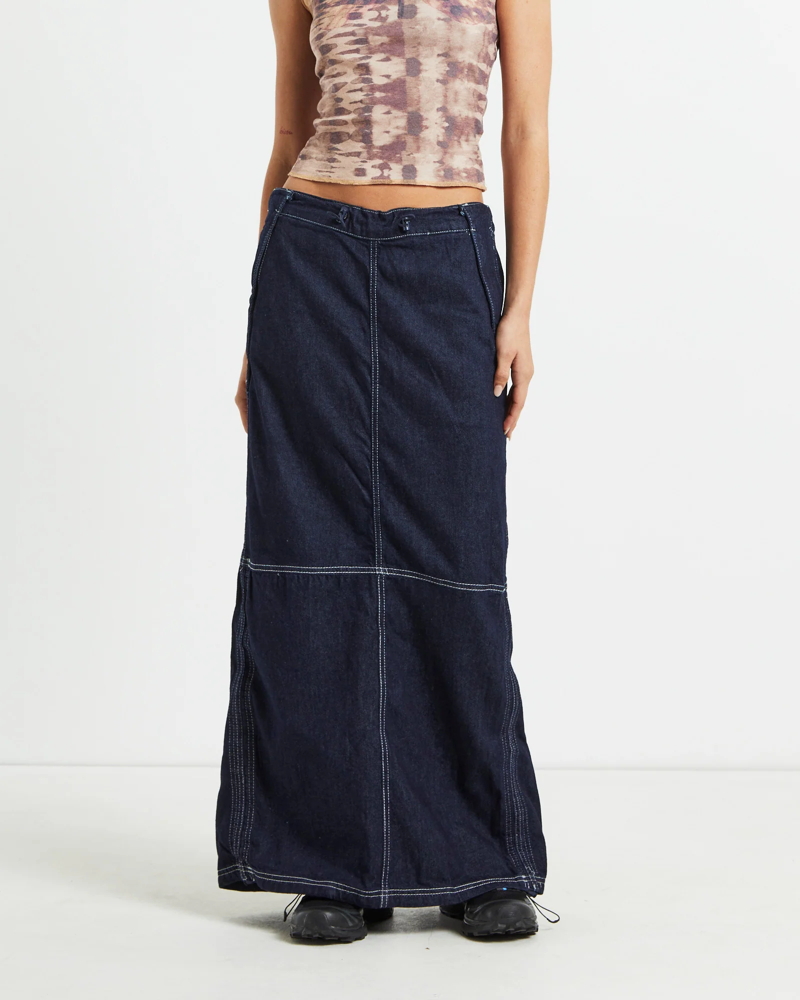 BDG Baggy Denim Maxi Skirt