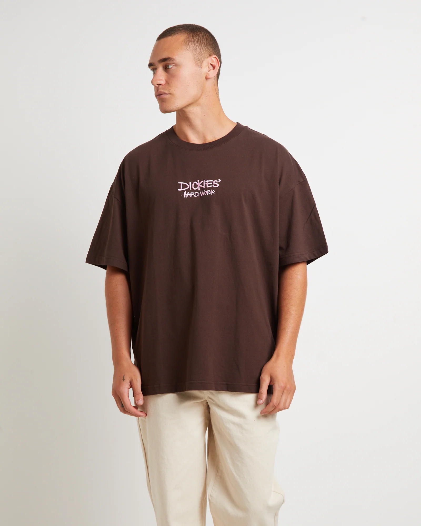 Beastly 330 Short Sleeve T-Shirt in Chocolate