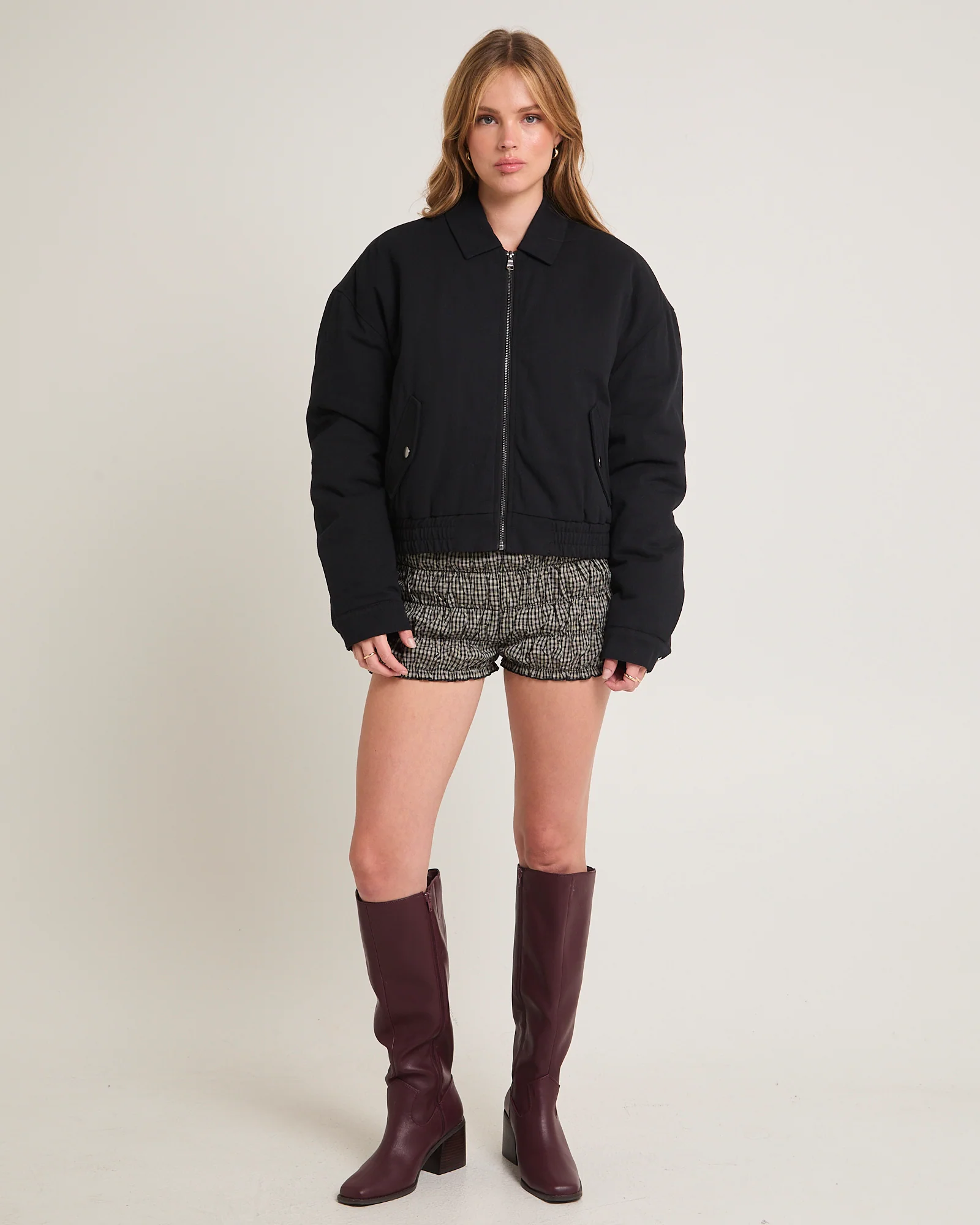 Bekky Cotton Bomber Jacket - Image 3