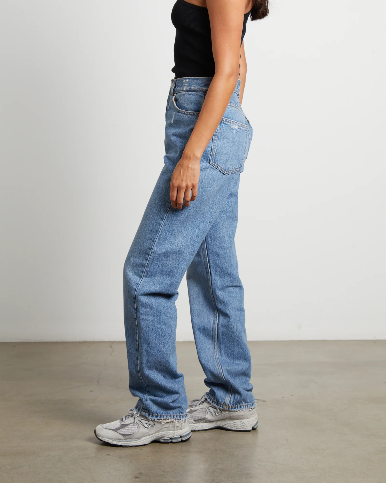 Beth Denim Jeans Jay Worn Hem - Image 4