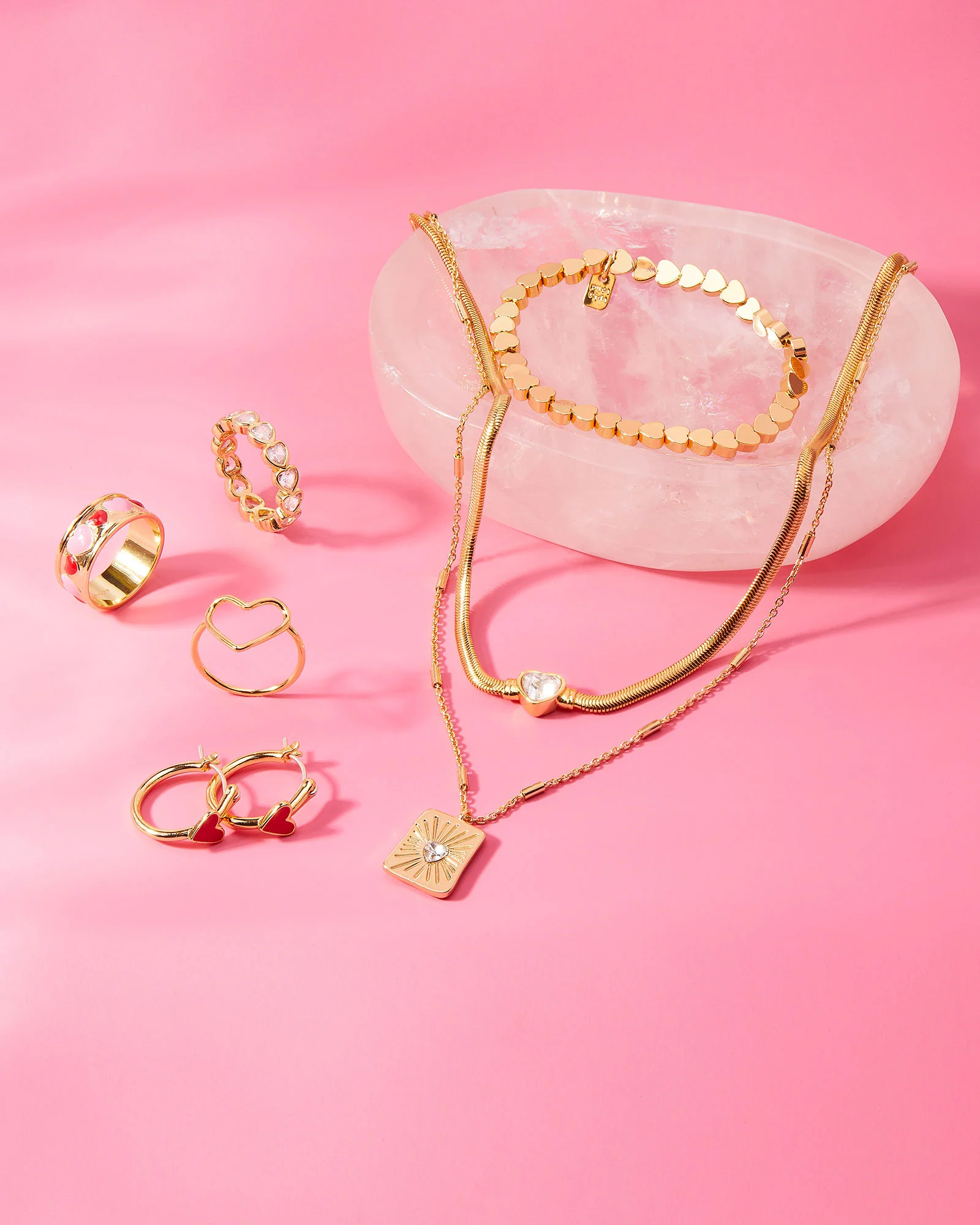 Big Heart Gold Ring - Image 3