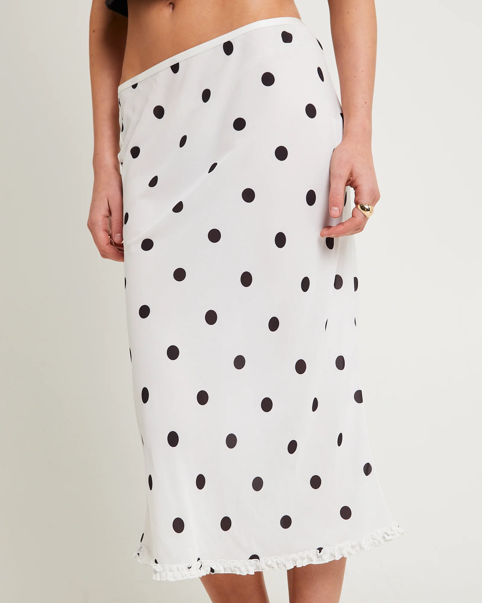 Bijou Polka Midi Skirt - Image 5
