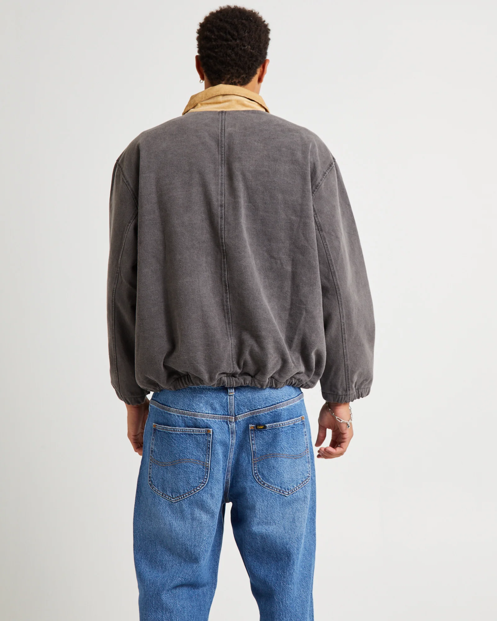 Blackbird Denim Jacket Washed Black - Image 2