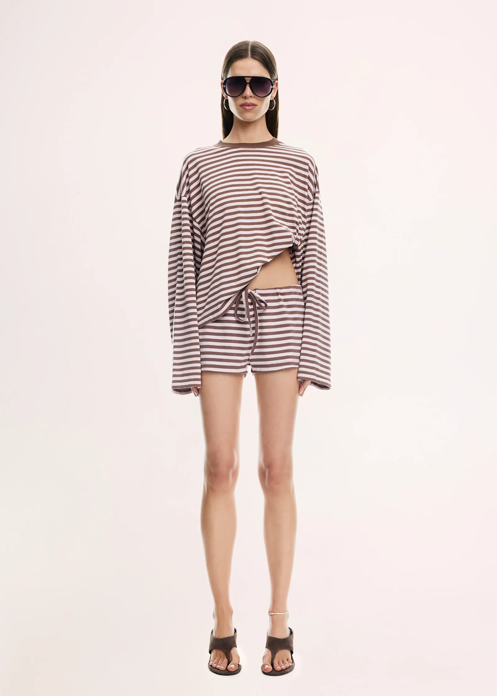 Bloom Long Sleeve Stripe Top