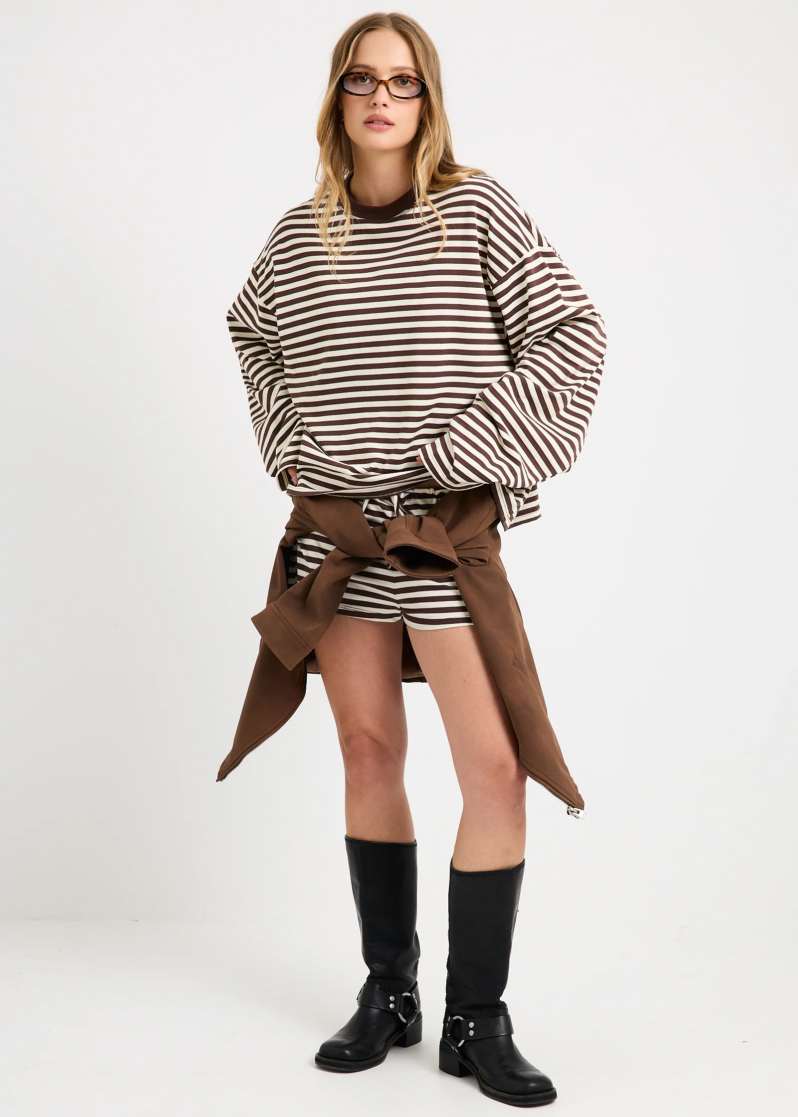 Bloom Long Sleeve Stripe Top - Image 2