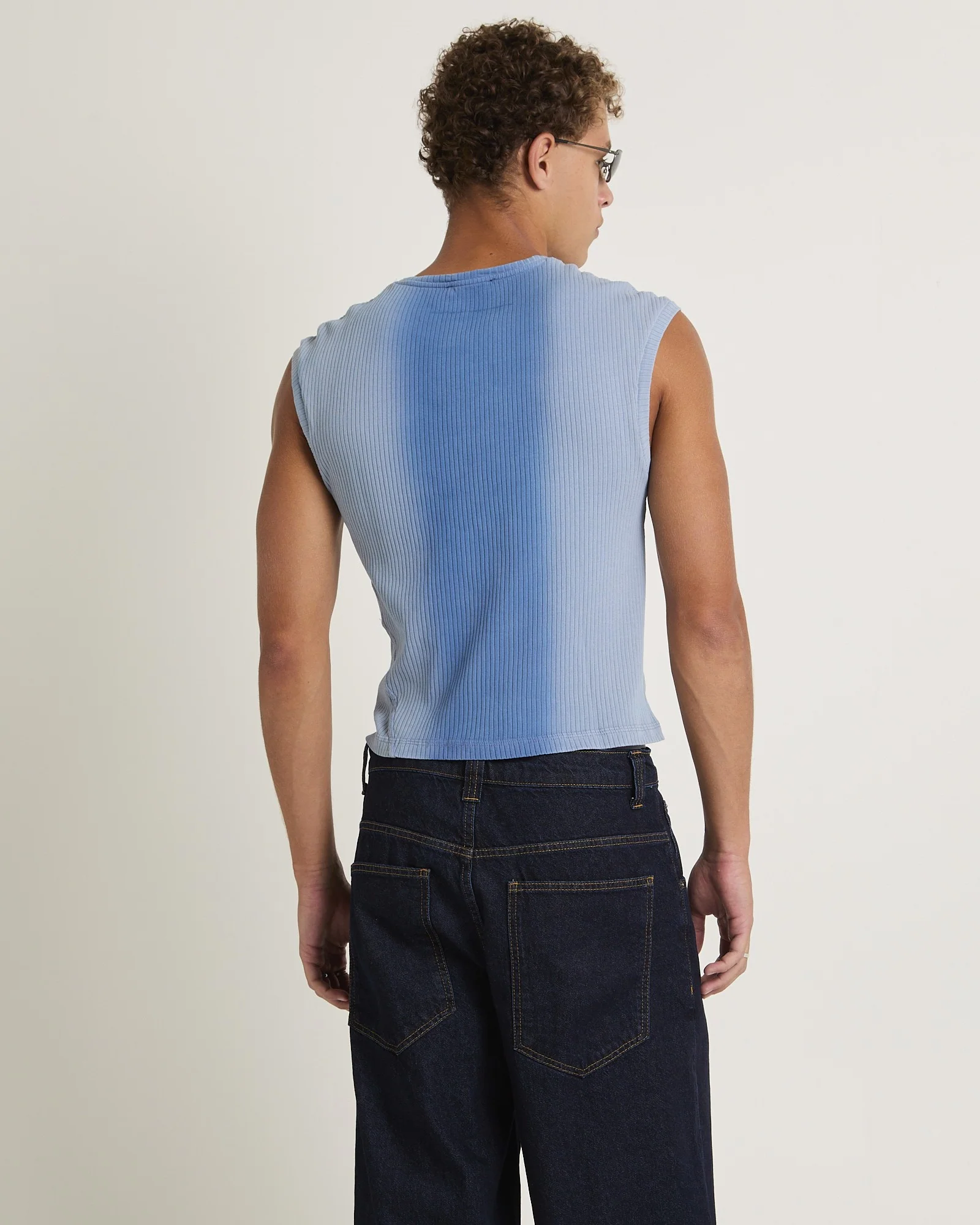 Blue Glare Tank Top - Image 2
