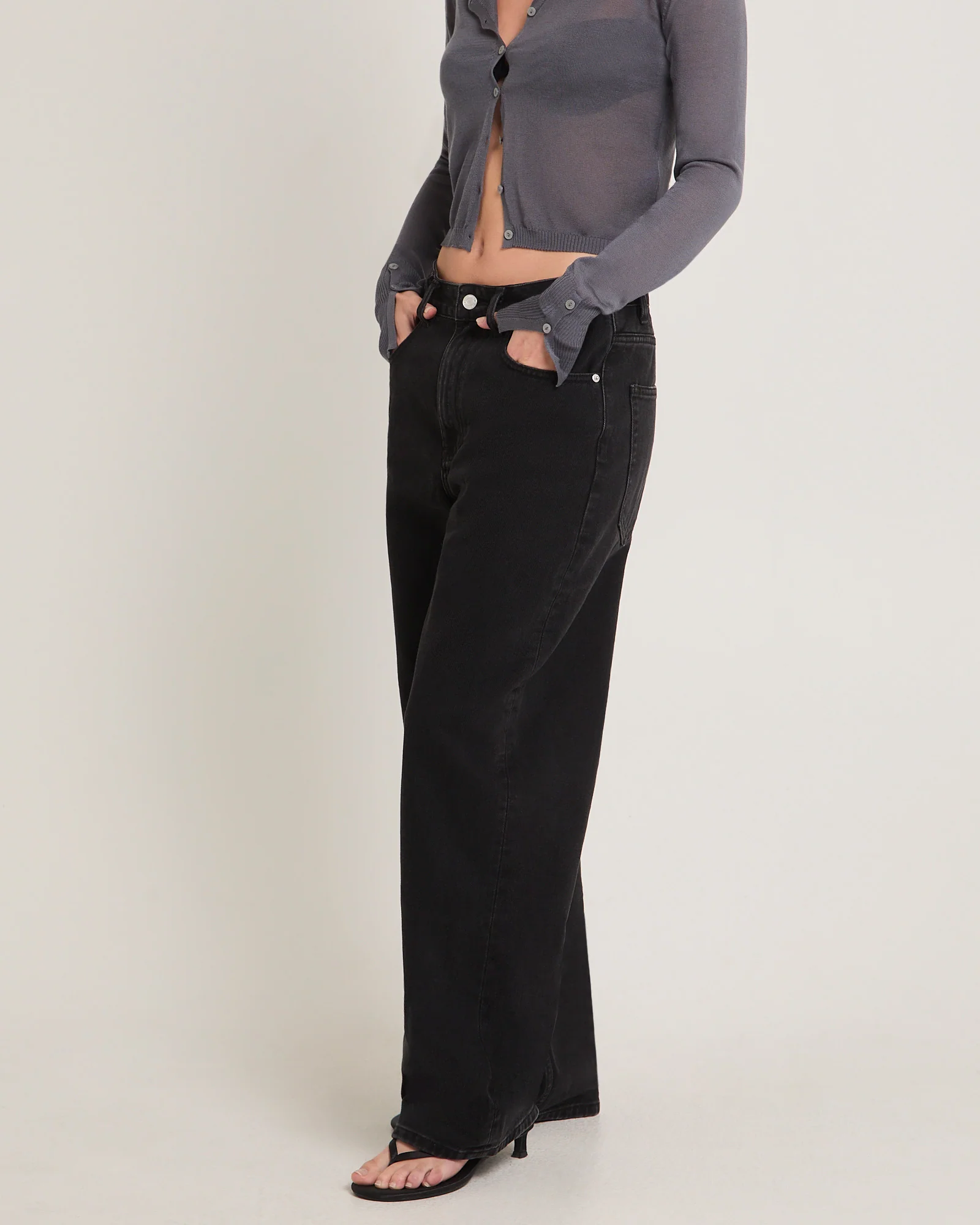 Bobby Baggy Dad Denim Jeans Petite - Image 4
