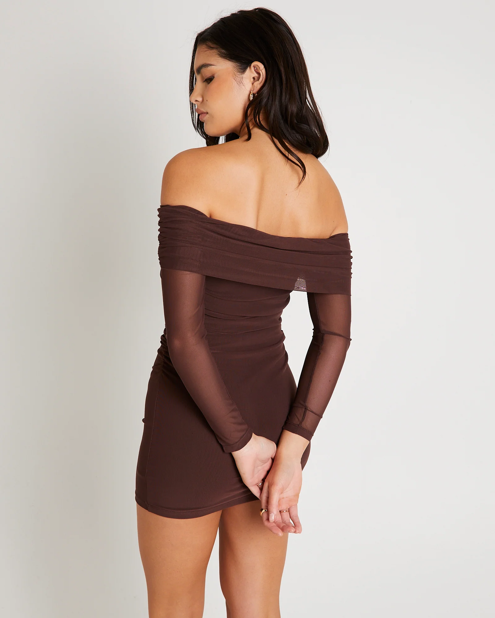 Bobby Mesh Mini Dress - Image 3