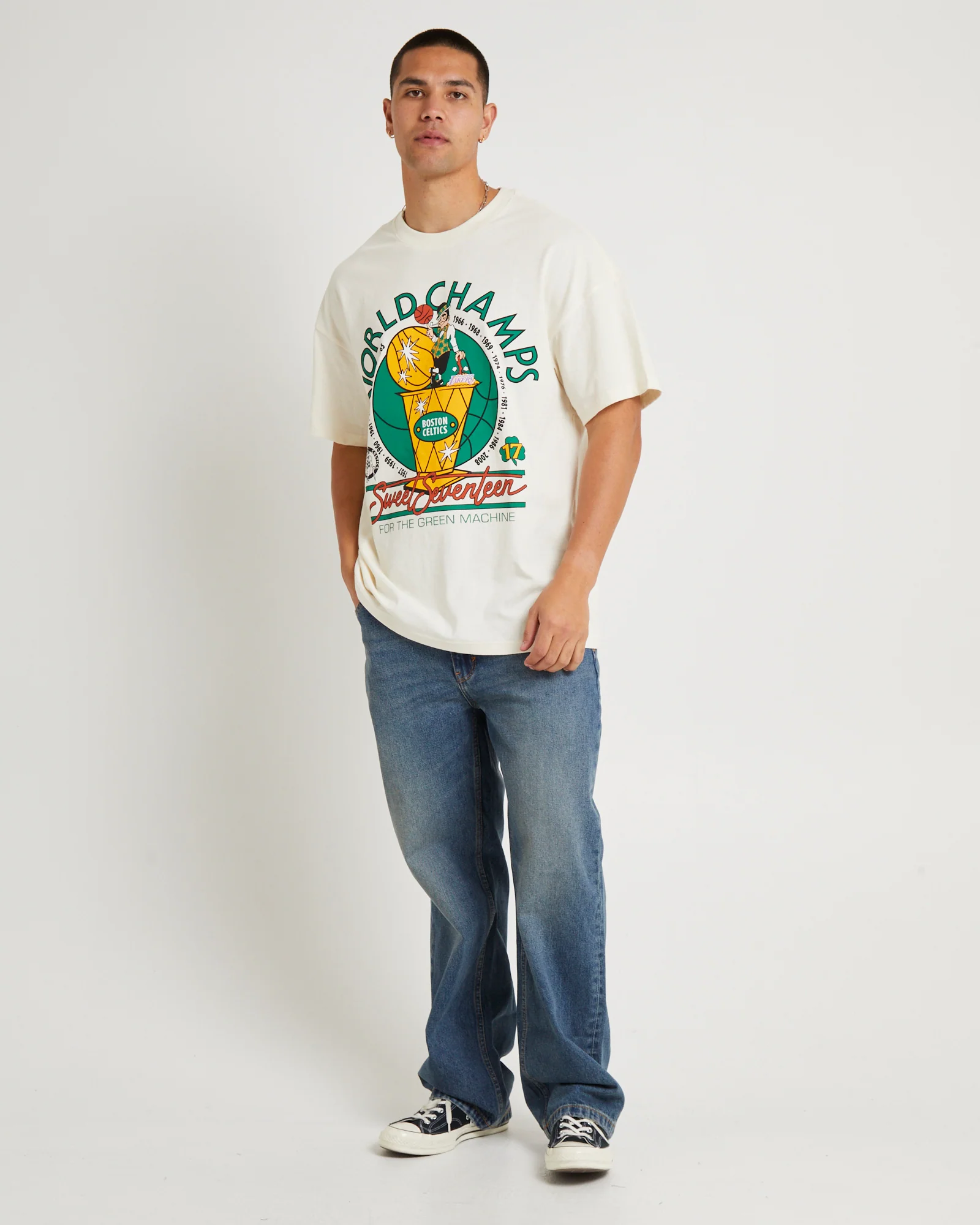 Boston Celtics History Of Champions T-Shirt - Image 3