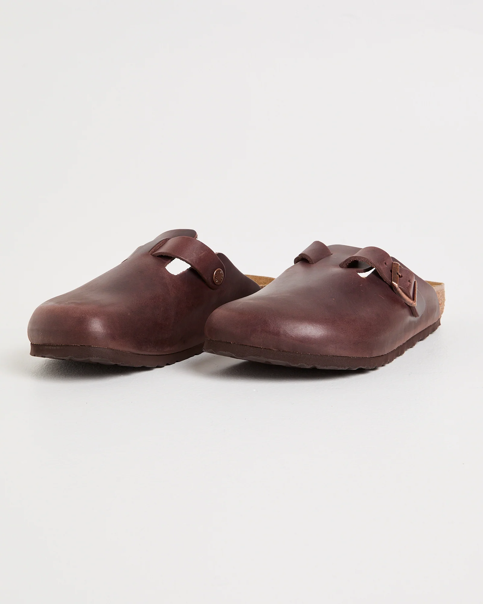 Boston Natural Leather Oiled Clog - Image 3
