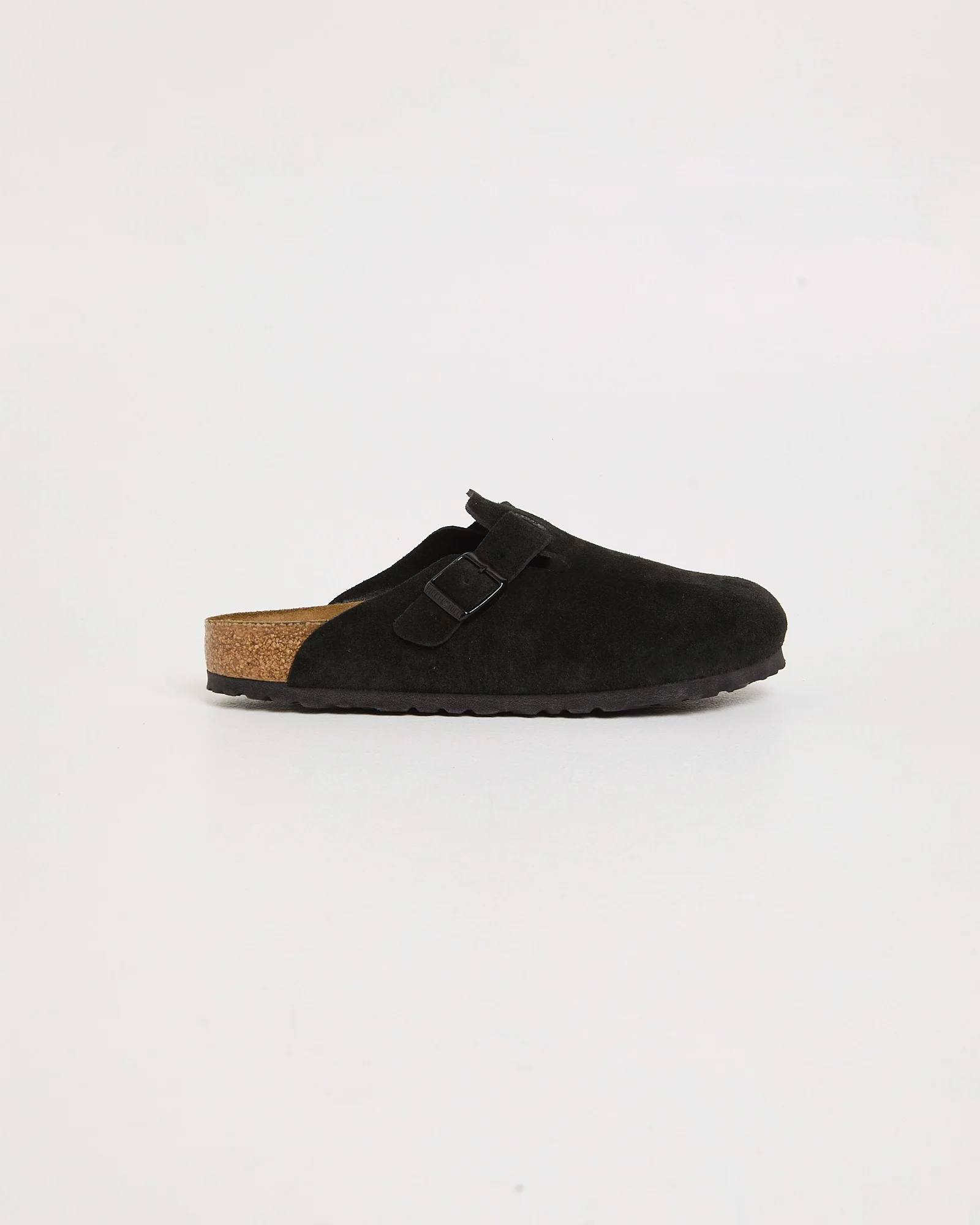 Boston Soft Footbed Suede Leather Clog