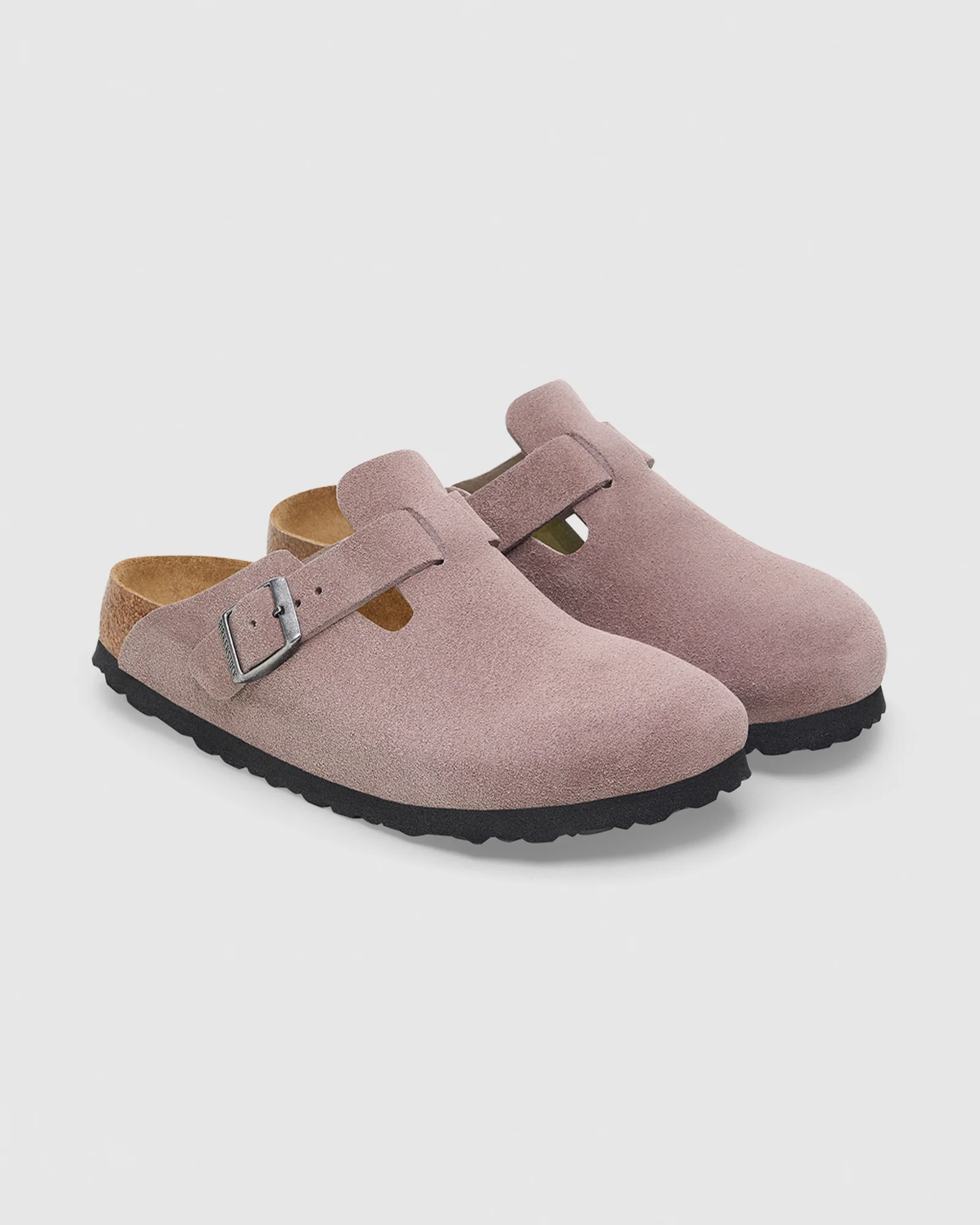 Boston Soft Footbed Suede Leather Sandals