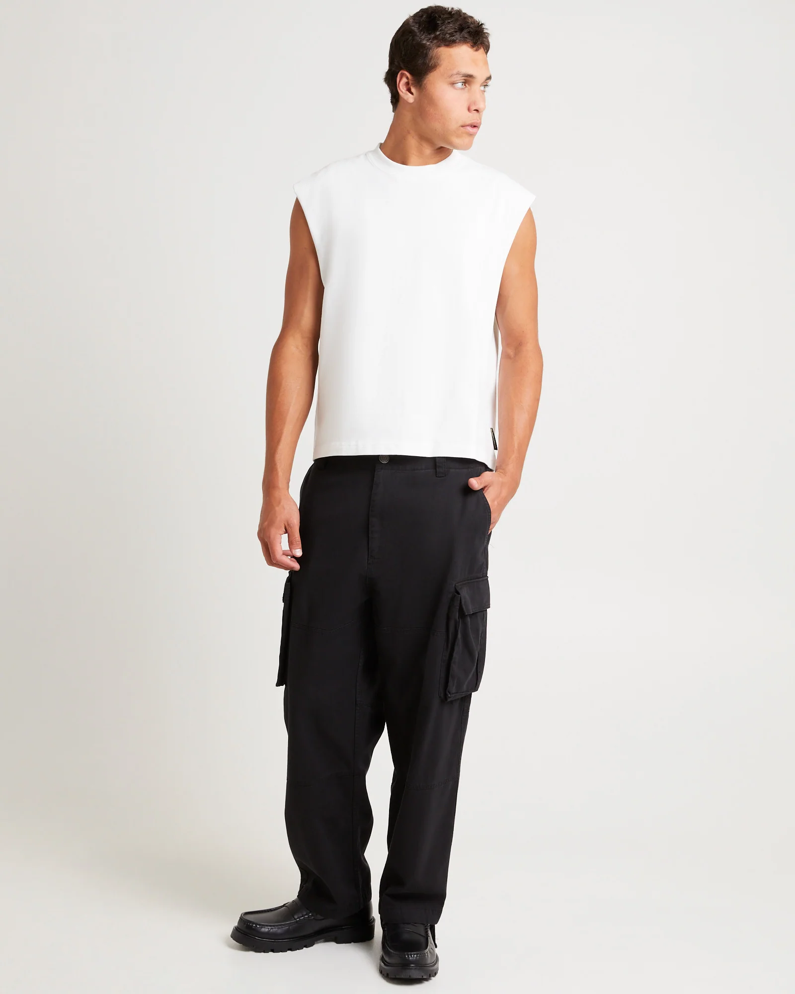 Box Sleeveless T-Shirt - Image 3