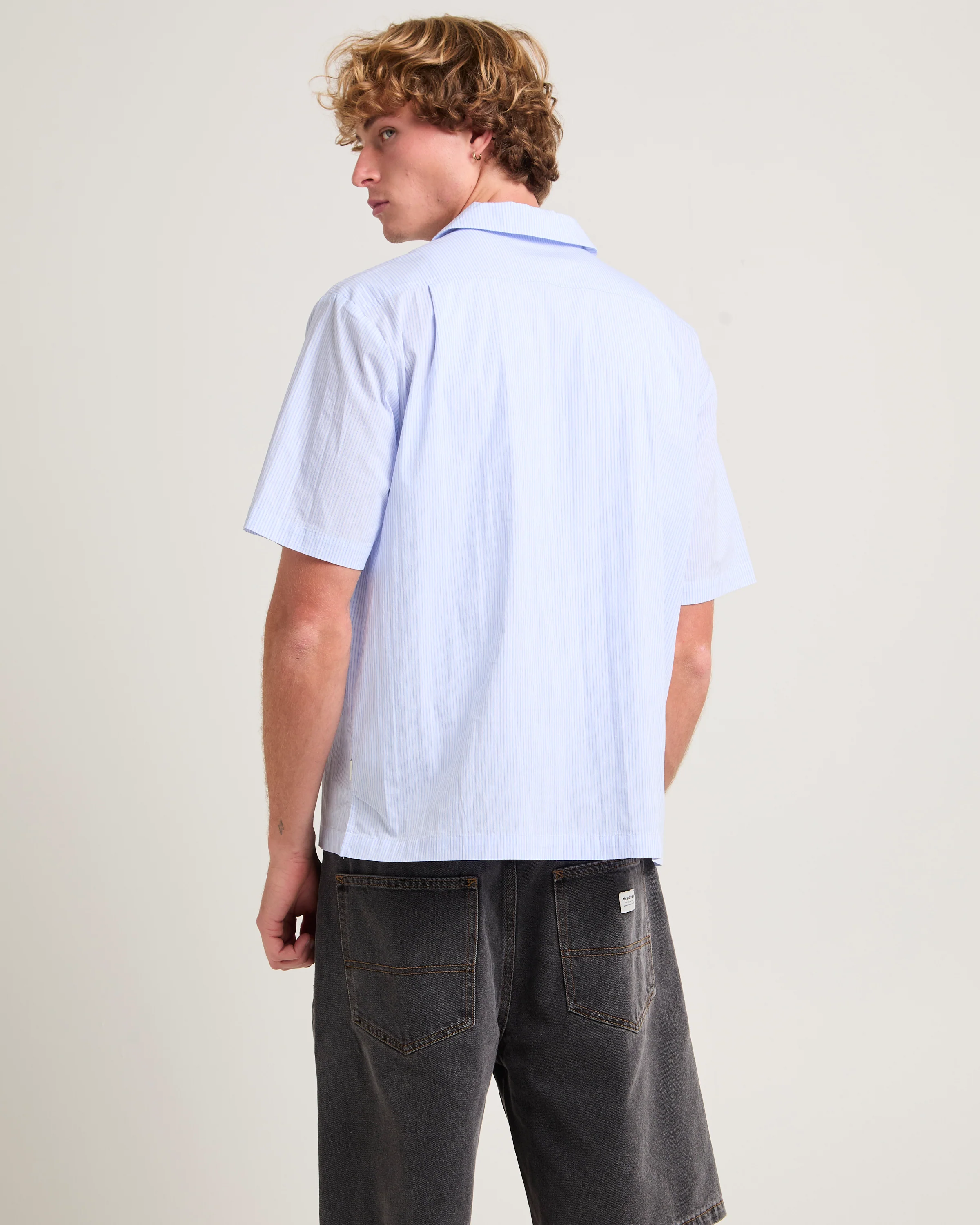 Box Striped Short Sleeve Shirt - Image 2