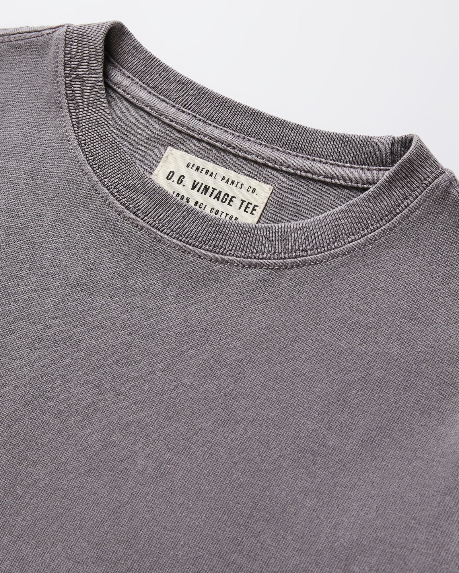 Boys OG Vintage Short Sleeve T-Shirt Pewter Grey - Image 3