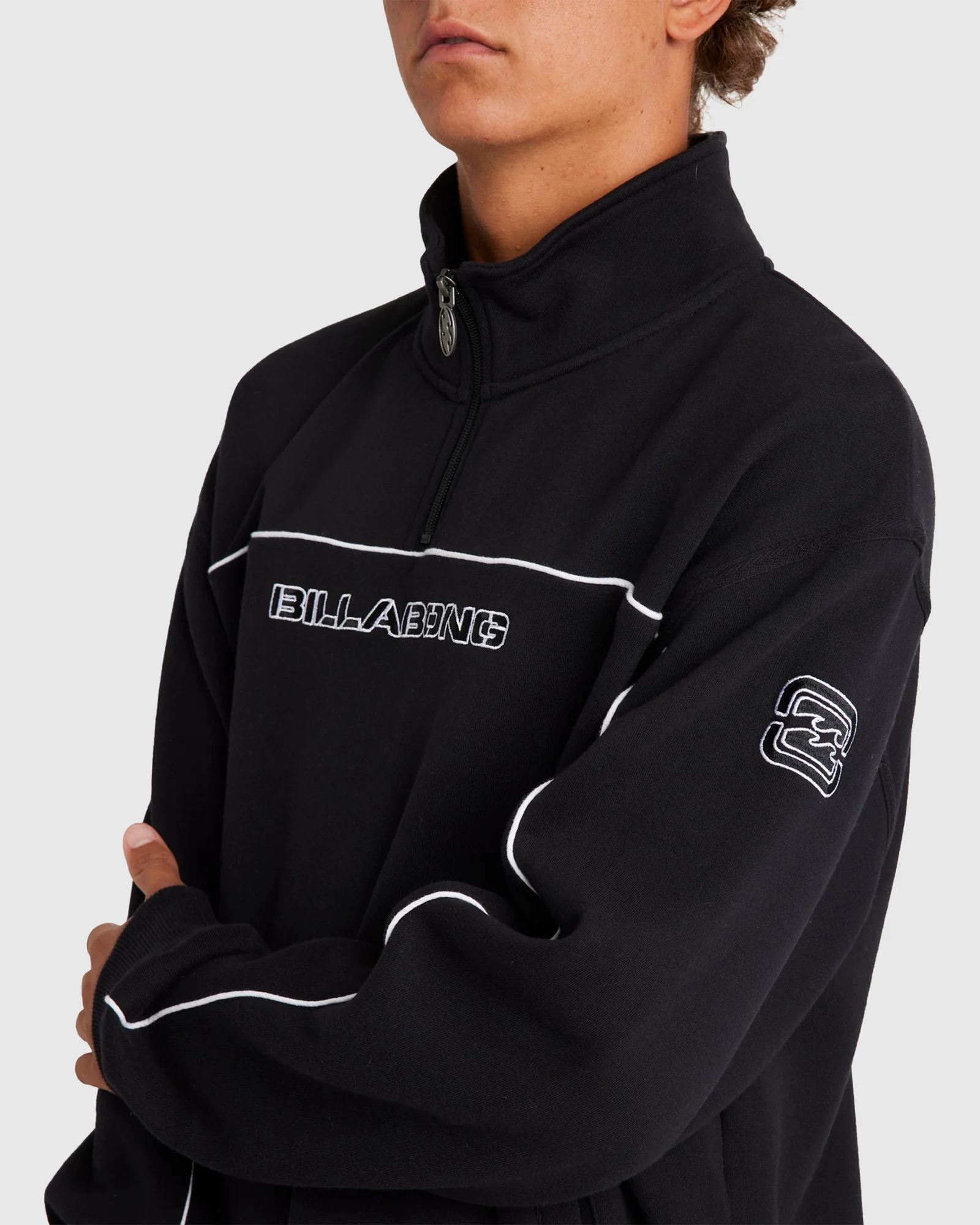 Bracket 1/4 Zip Mock Neck Pullover - Image 5